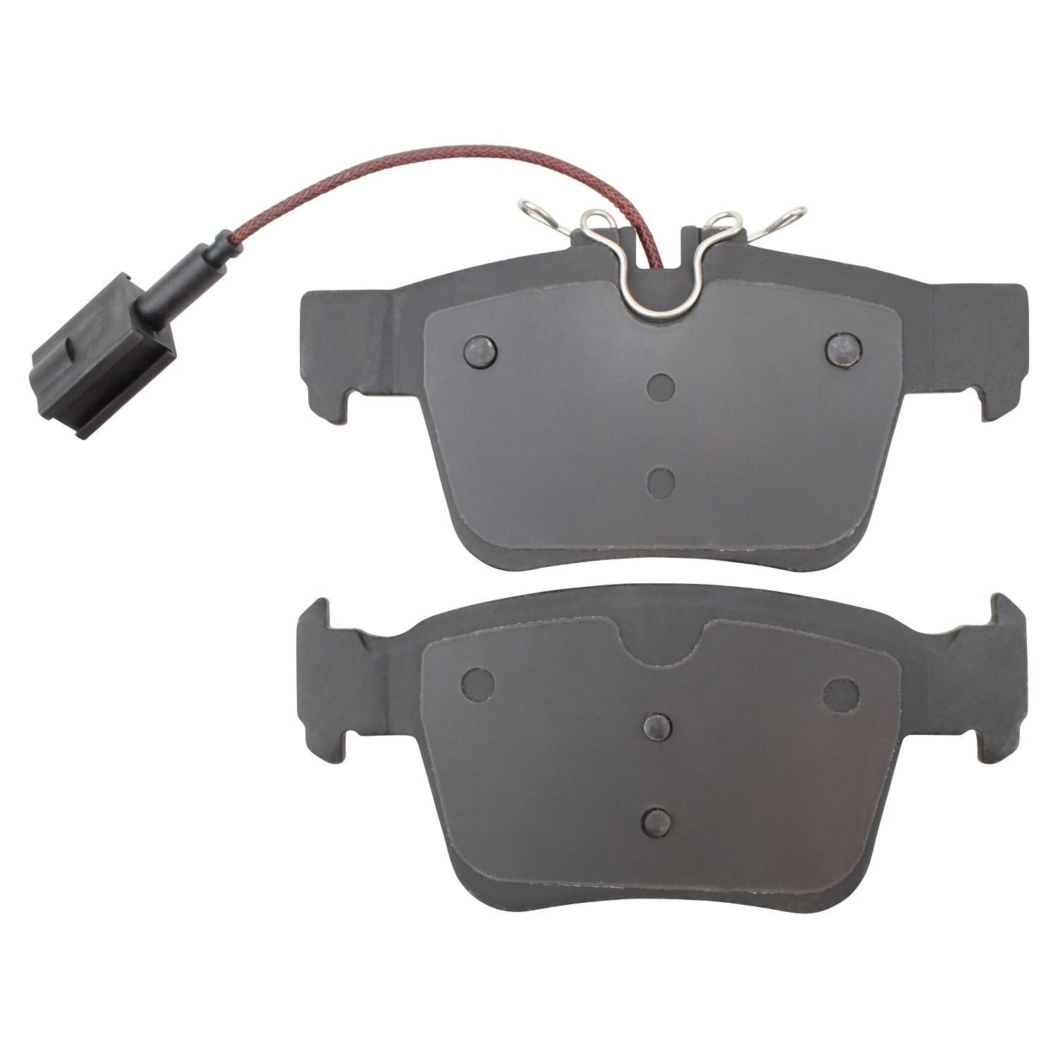 Back View of Rear Disc Brake Pad Set MPA 1001-1989AC