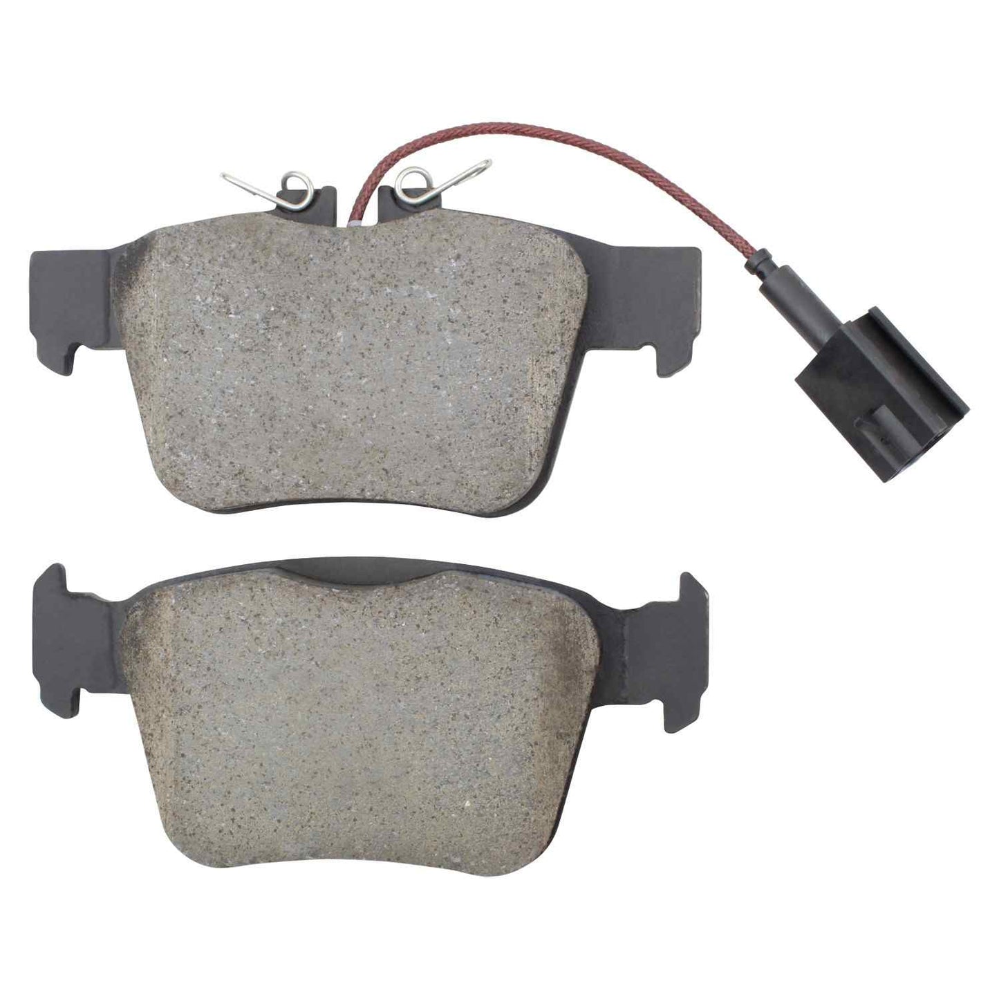 Front View of Rear Disc Brake Pad Set MPA 1001-1989AC