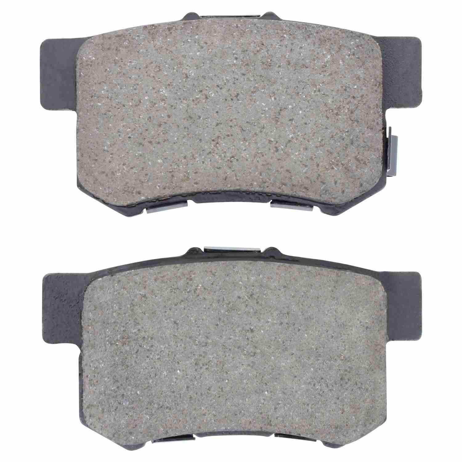 Front View of Rear Disc Brake Pad Set MPA 1002-0537M