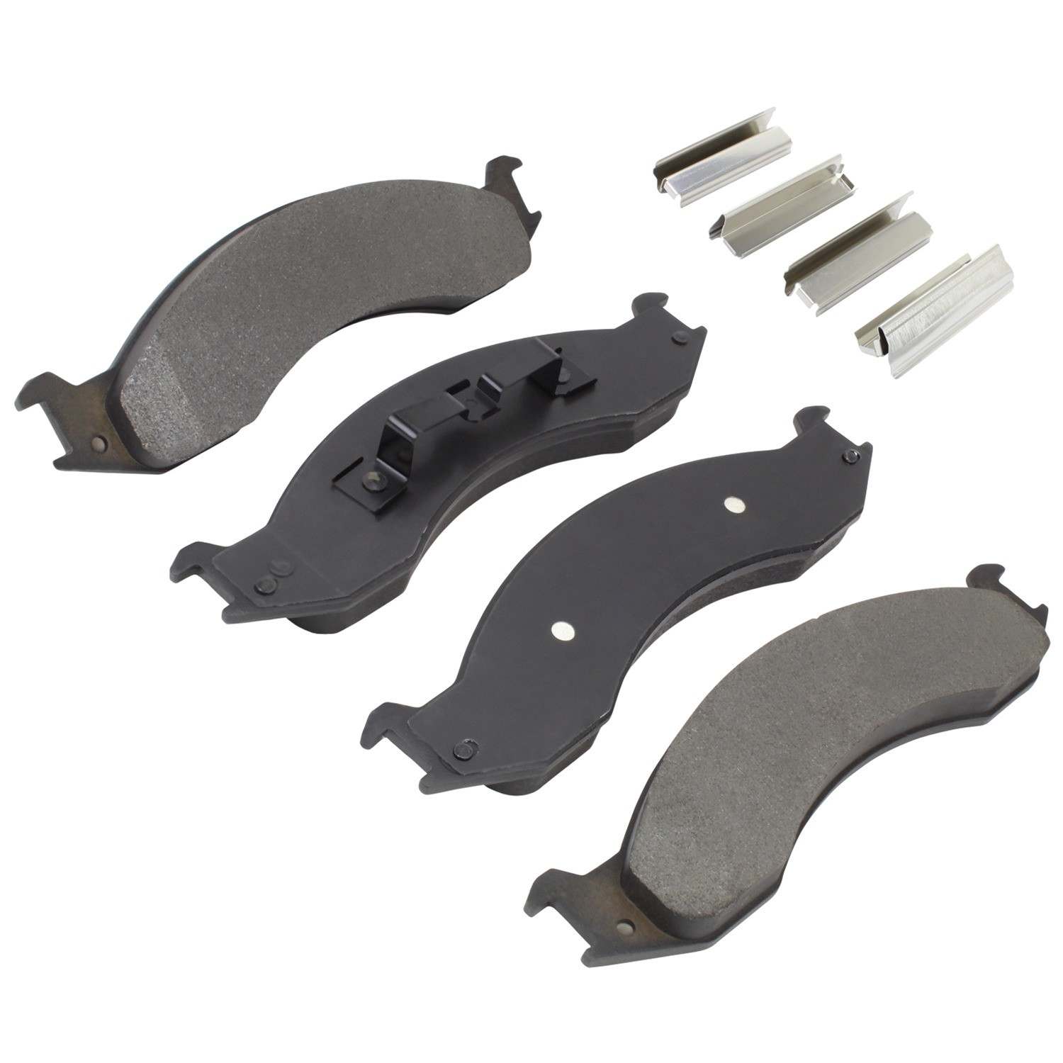 Angle View of Front Disc Brake Pad Set MPA 1002-0557M