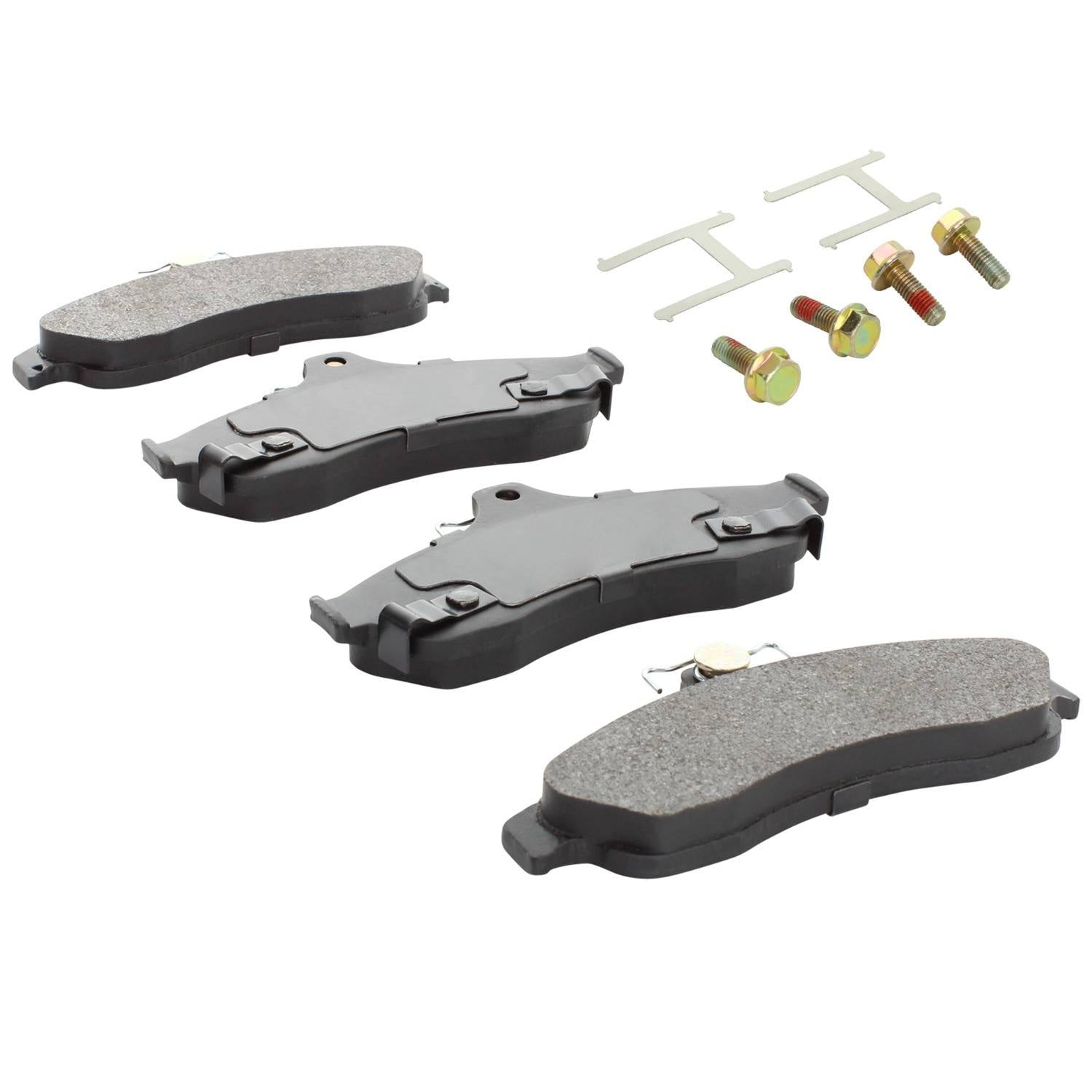 Angle View of Rear Disc Brake Pad Set MPA 1002-0628M