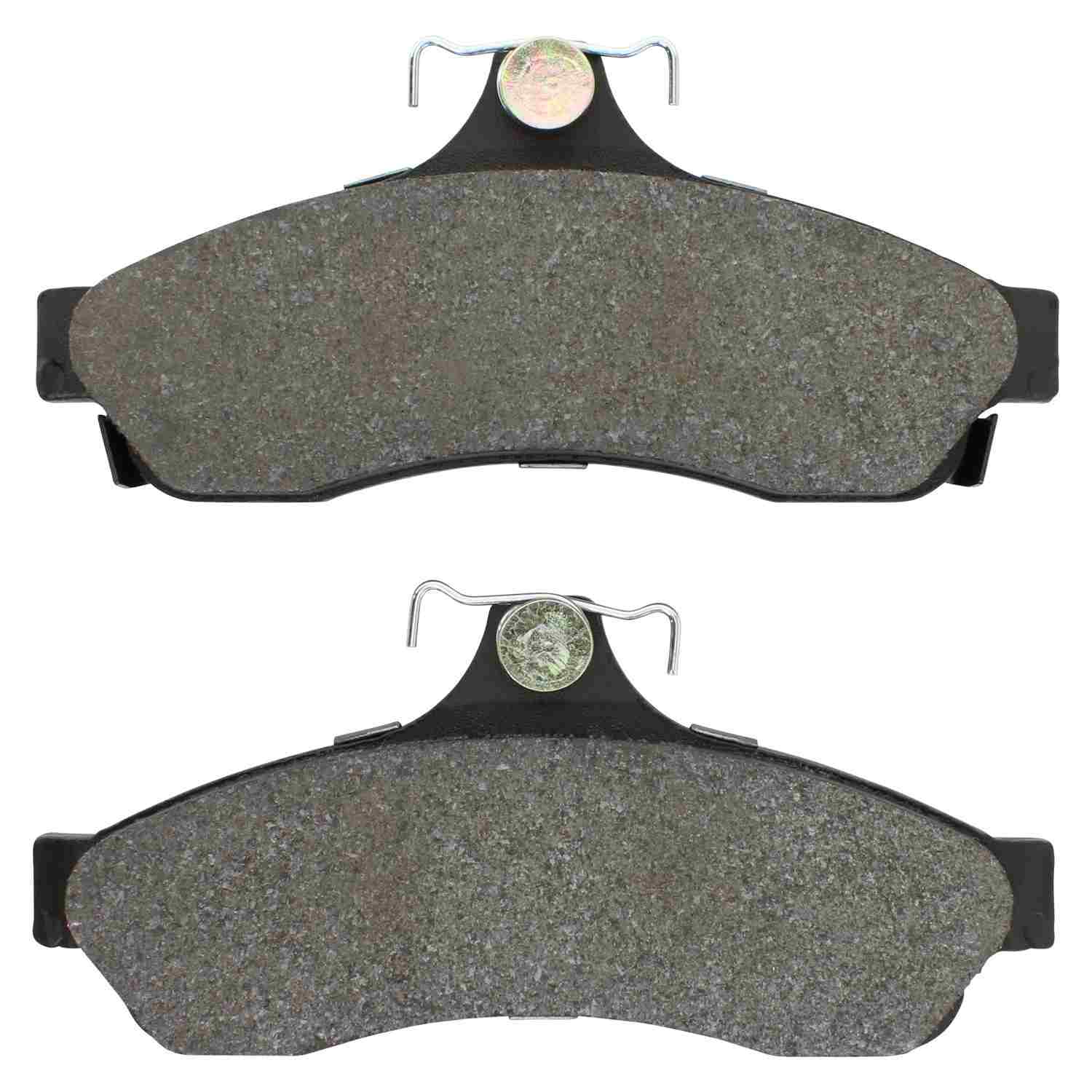 Front View of Rear Disc Brake Pad Set MPA 1002-0628M