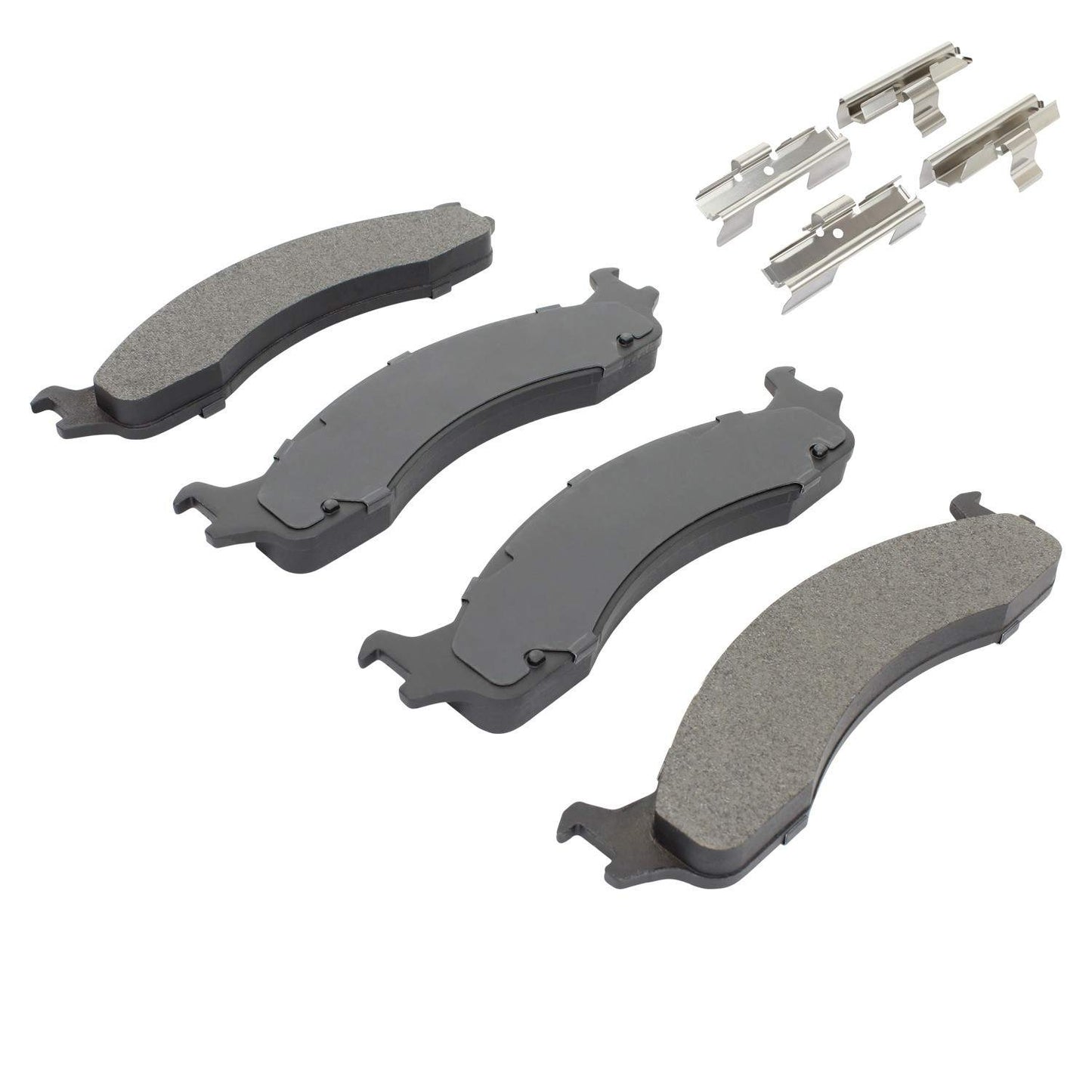 Angle View of Front Disc Brake Pad Set MPA 1002-0655AM