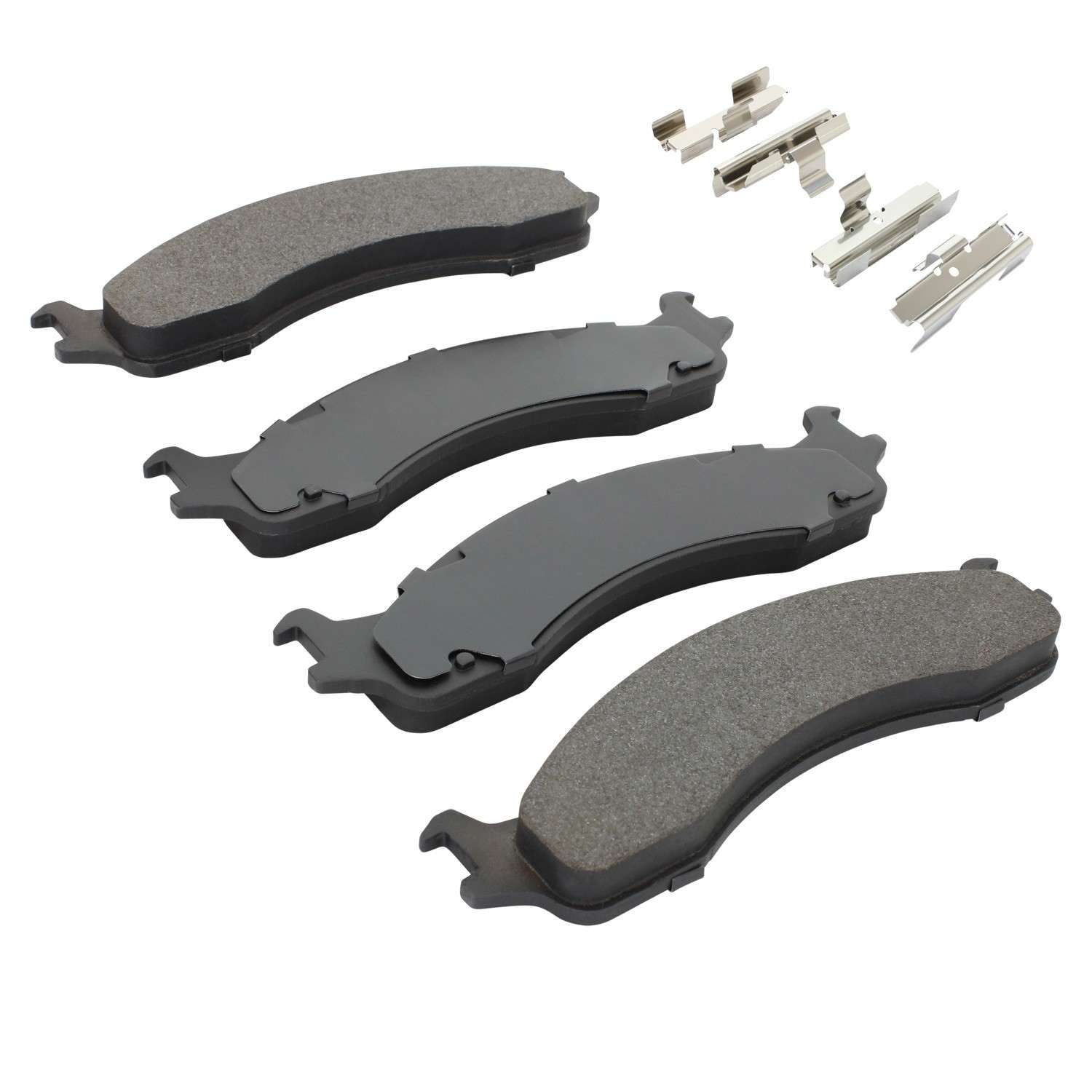 Angle View of Front Disc Brake Pad Set MPA 1002-0655M