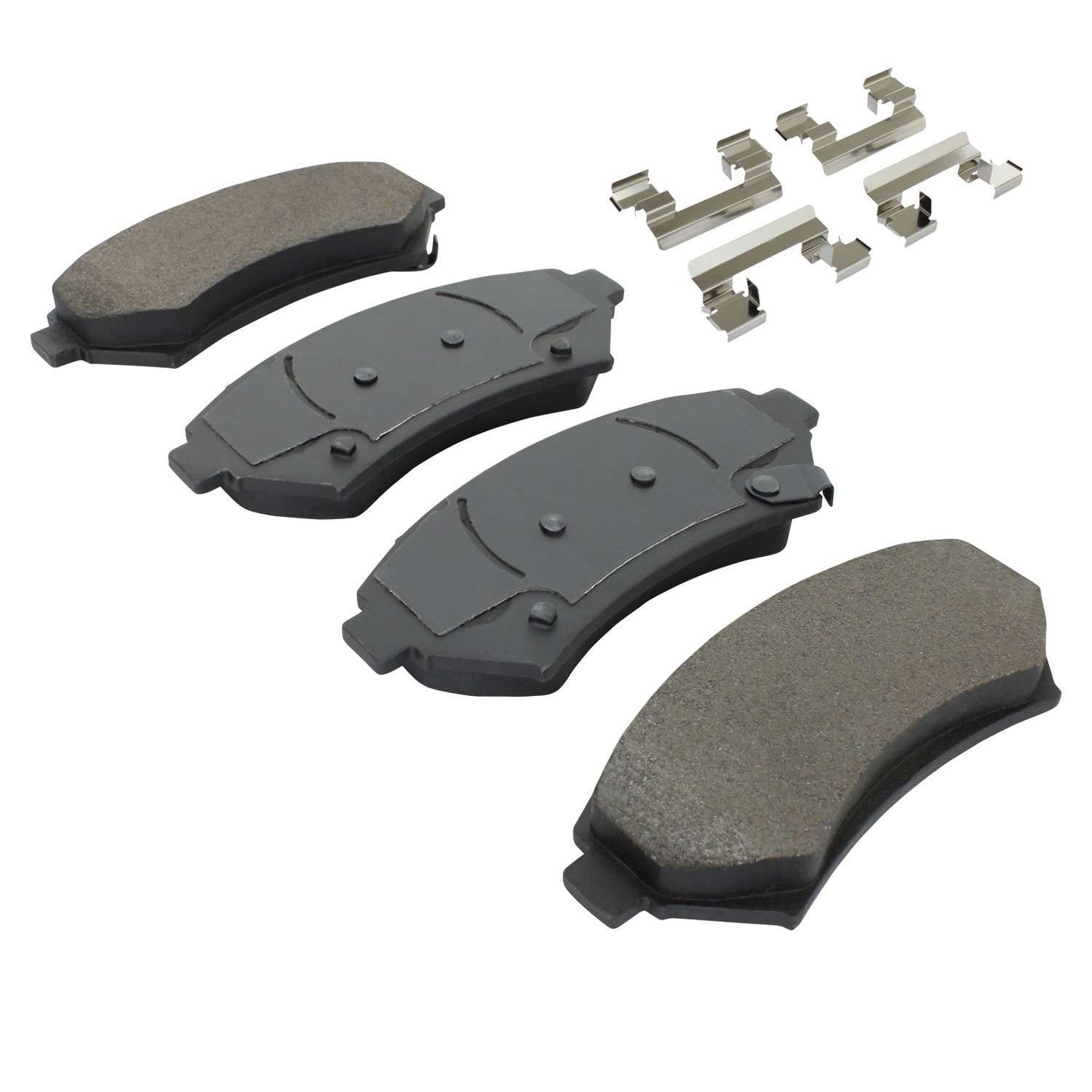 Angle View of Front Disc Brake Pad Set MPA 1002-0699M