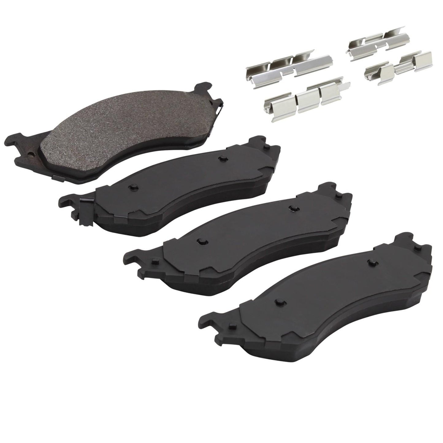 Angle View of Front Disc Brake Pad Set MPA 1002-0702BM