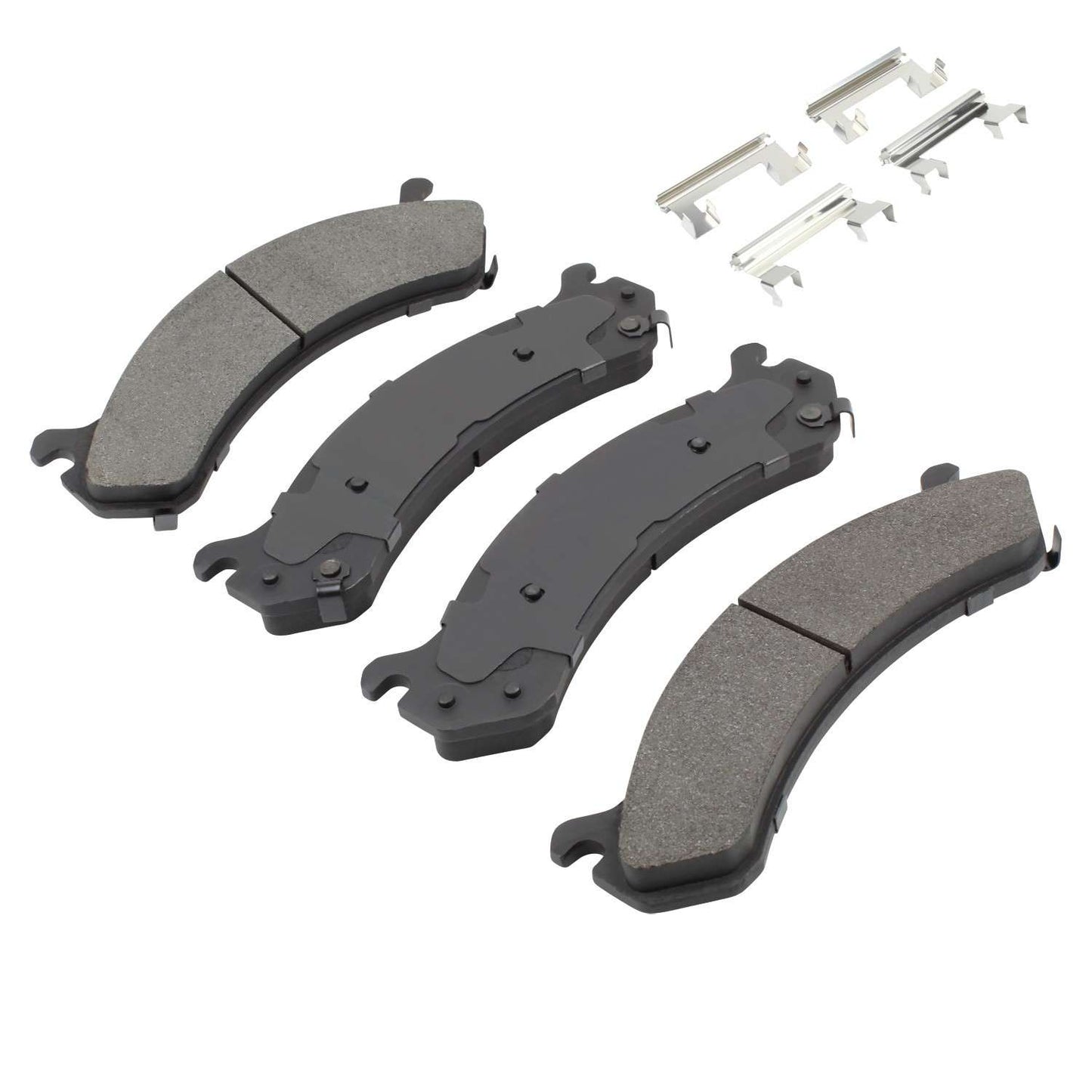 Angle View of Front Disc Brake Pad Set MPA 1002-0784M