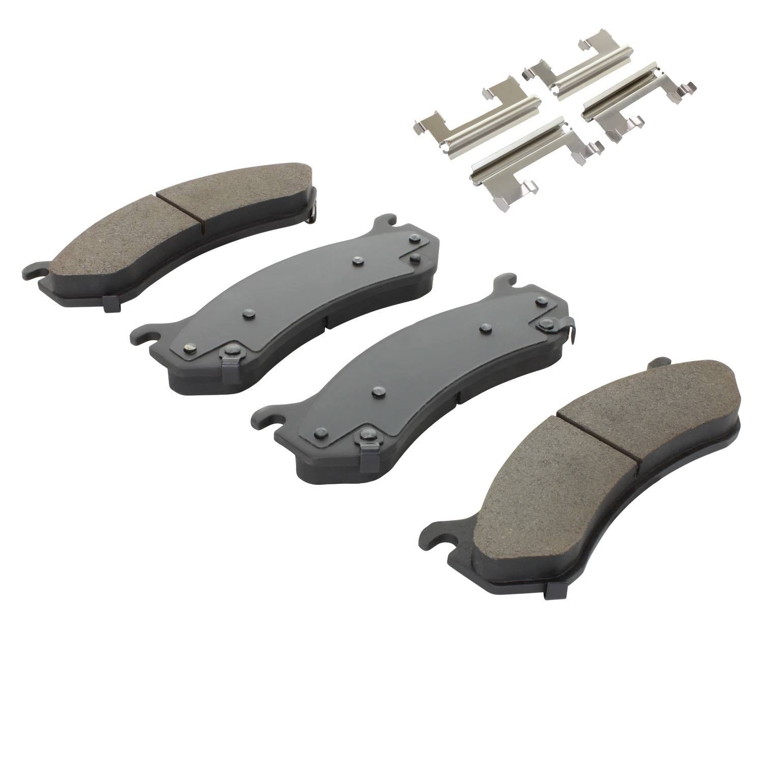 Angle View of Front Disc Brake Pad Set MPA 1002-0785M