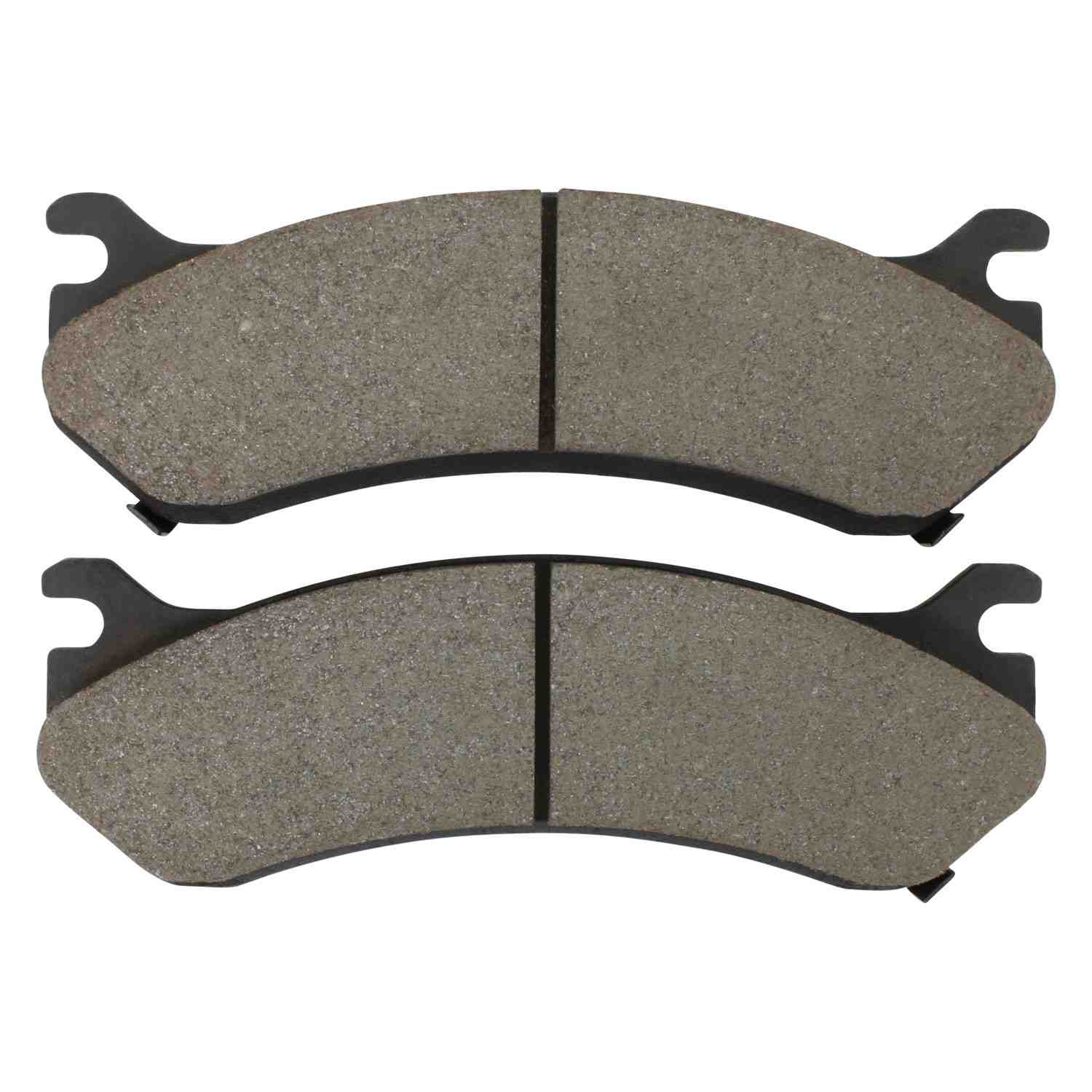 Front View of Front Disc Brake Pad Set MPA 1002-0785M