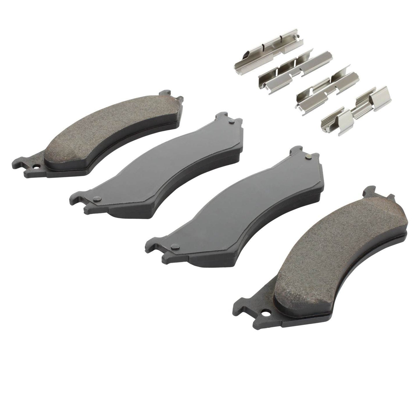 Angle View of Rear Disc Brake Pad Set MPA 1002-0802M