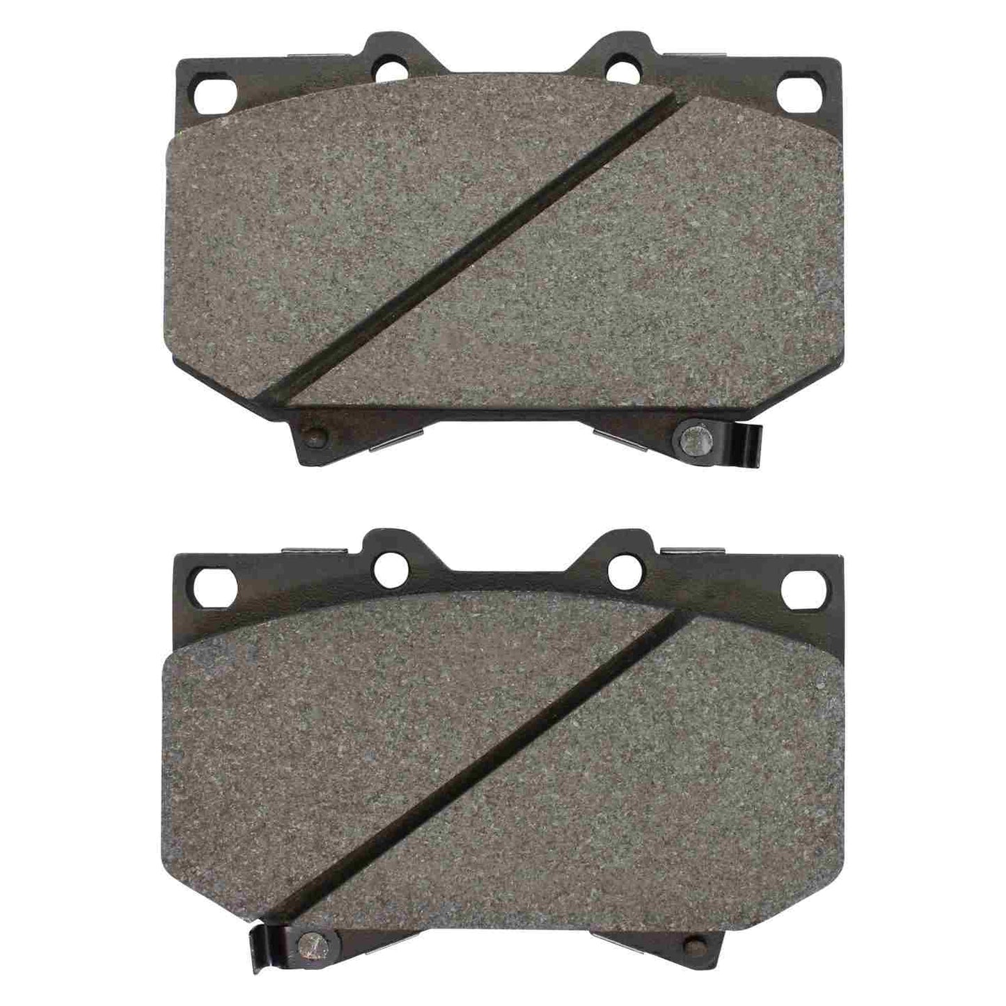 Front View of Front Disc Brake Pad Set MPA 1002-0812M