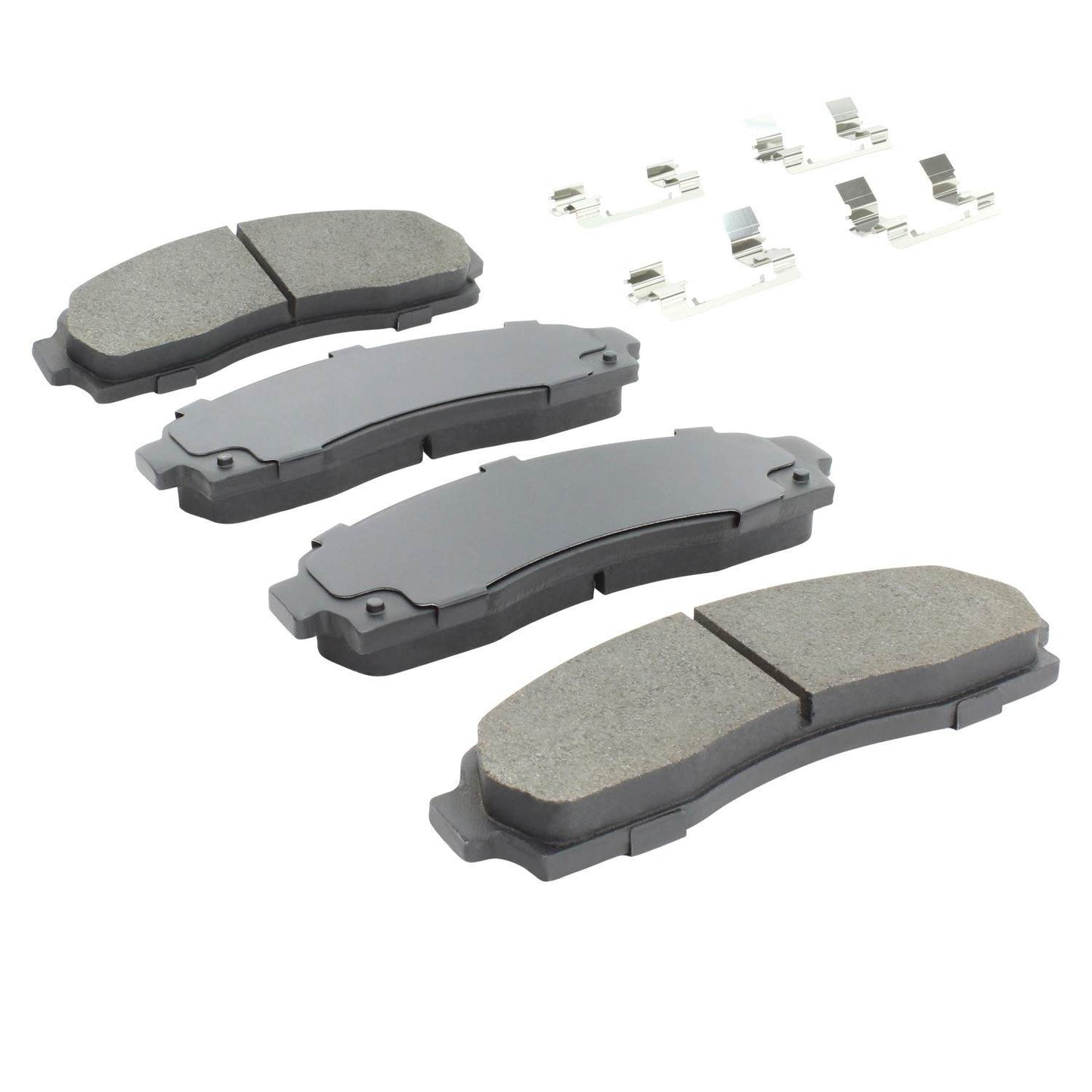 Angle View of Front Disc Brake Pad Set MPA 1002-0833M