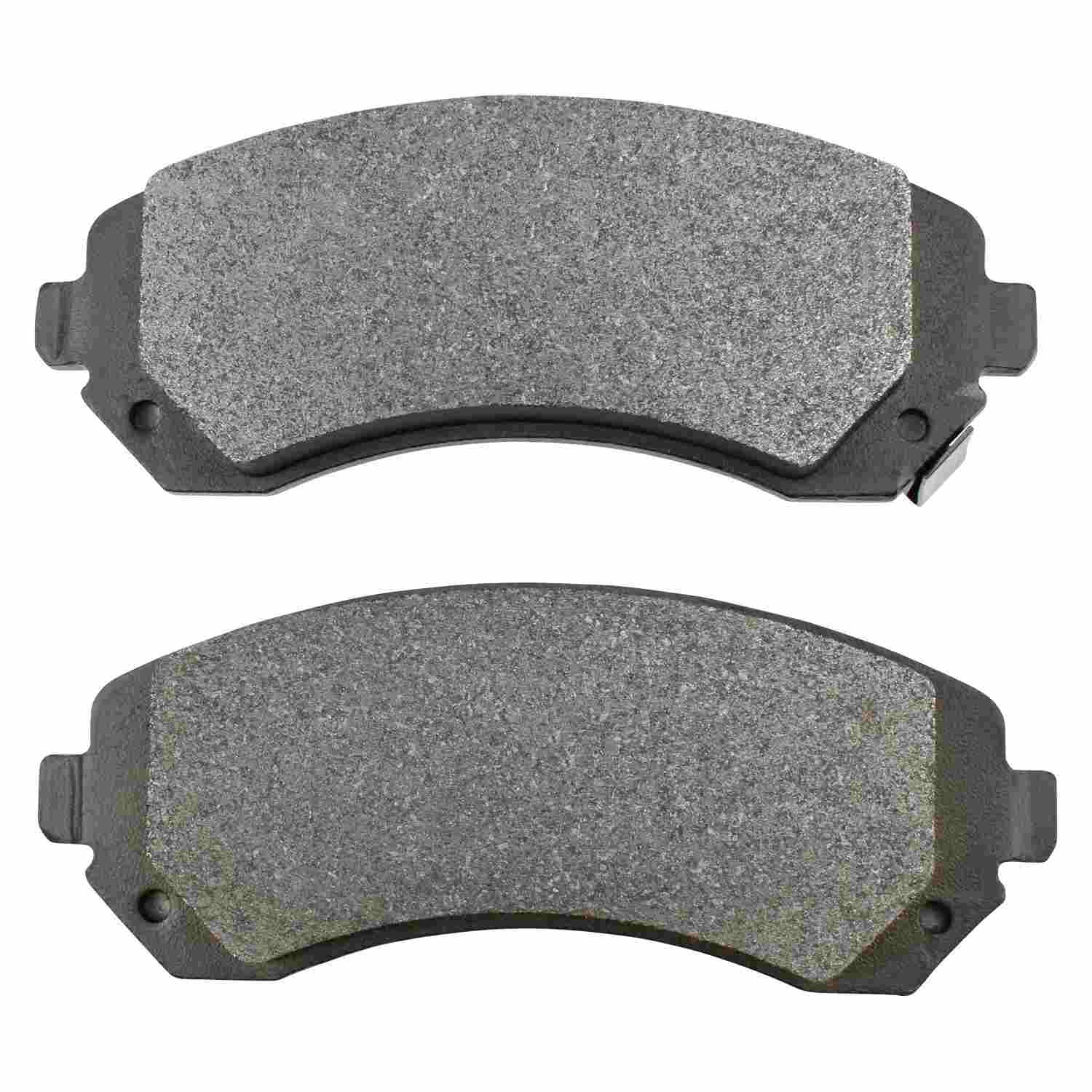 Front View of Front Disc Brake Pad Set MPA 1002-0844M