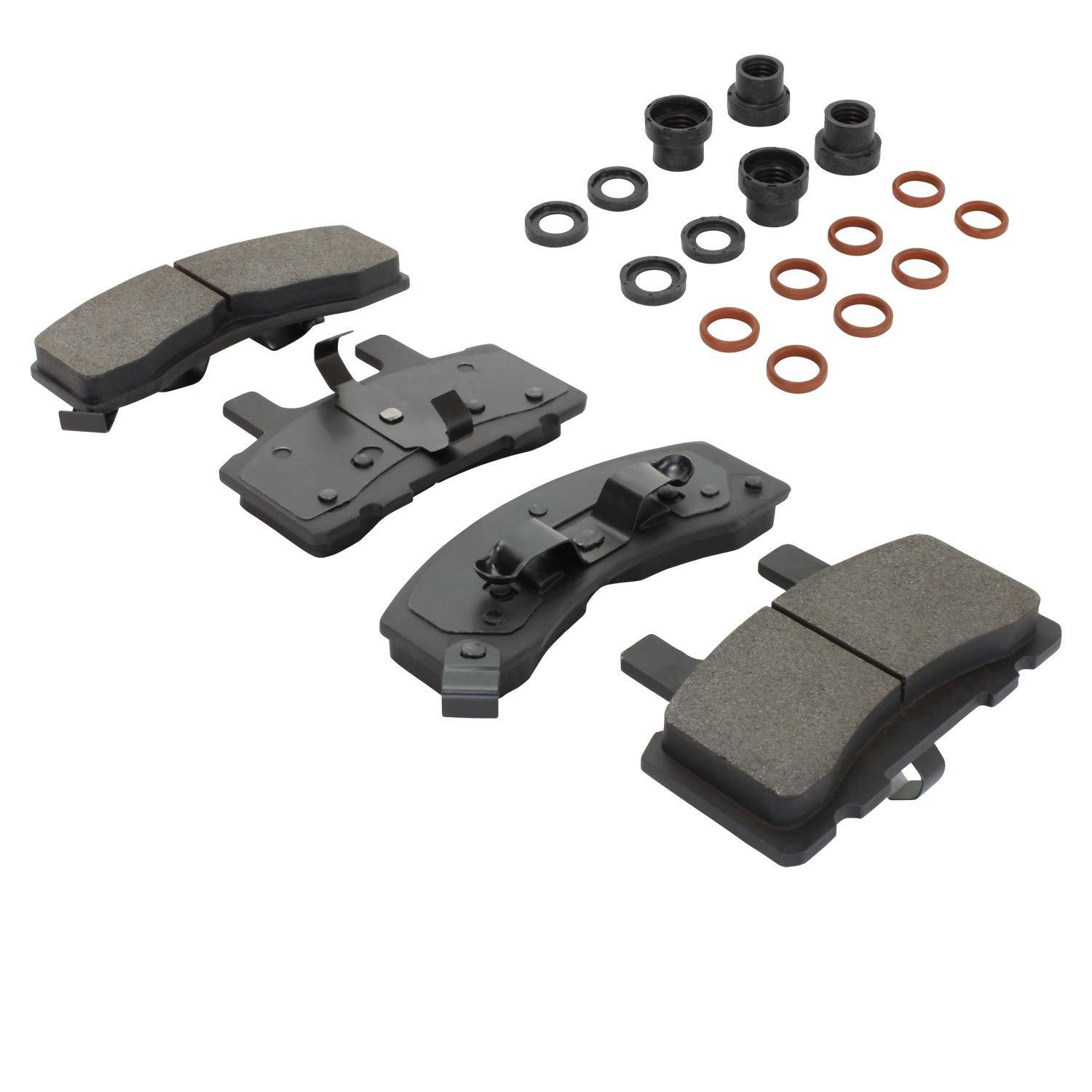 Angle View of Front Disc Brake Pad Set MPA 1002-0845M