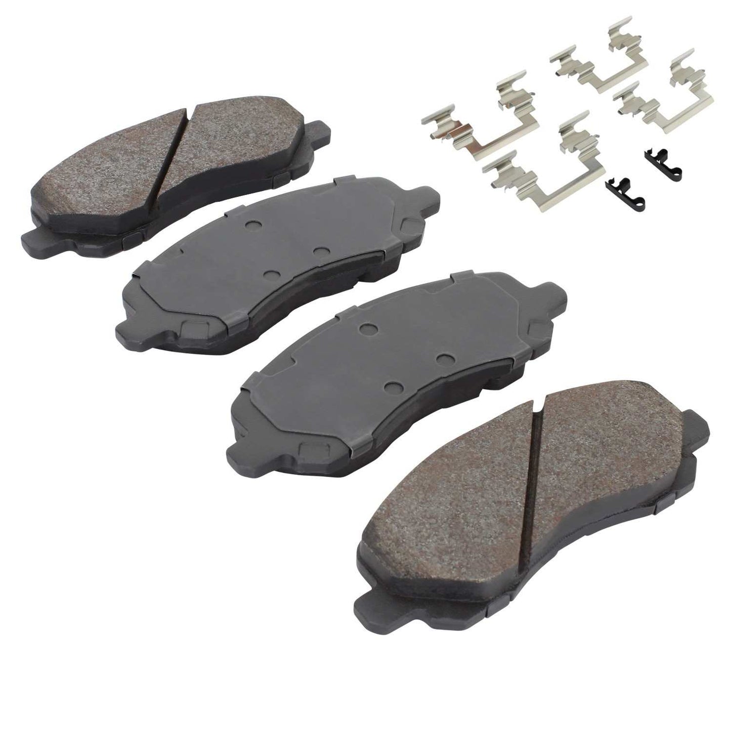 Angle View of Front Disc Brake Pad Set MPA 1002-0866M