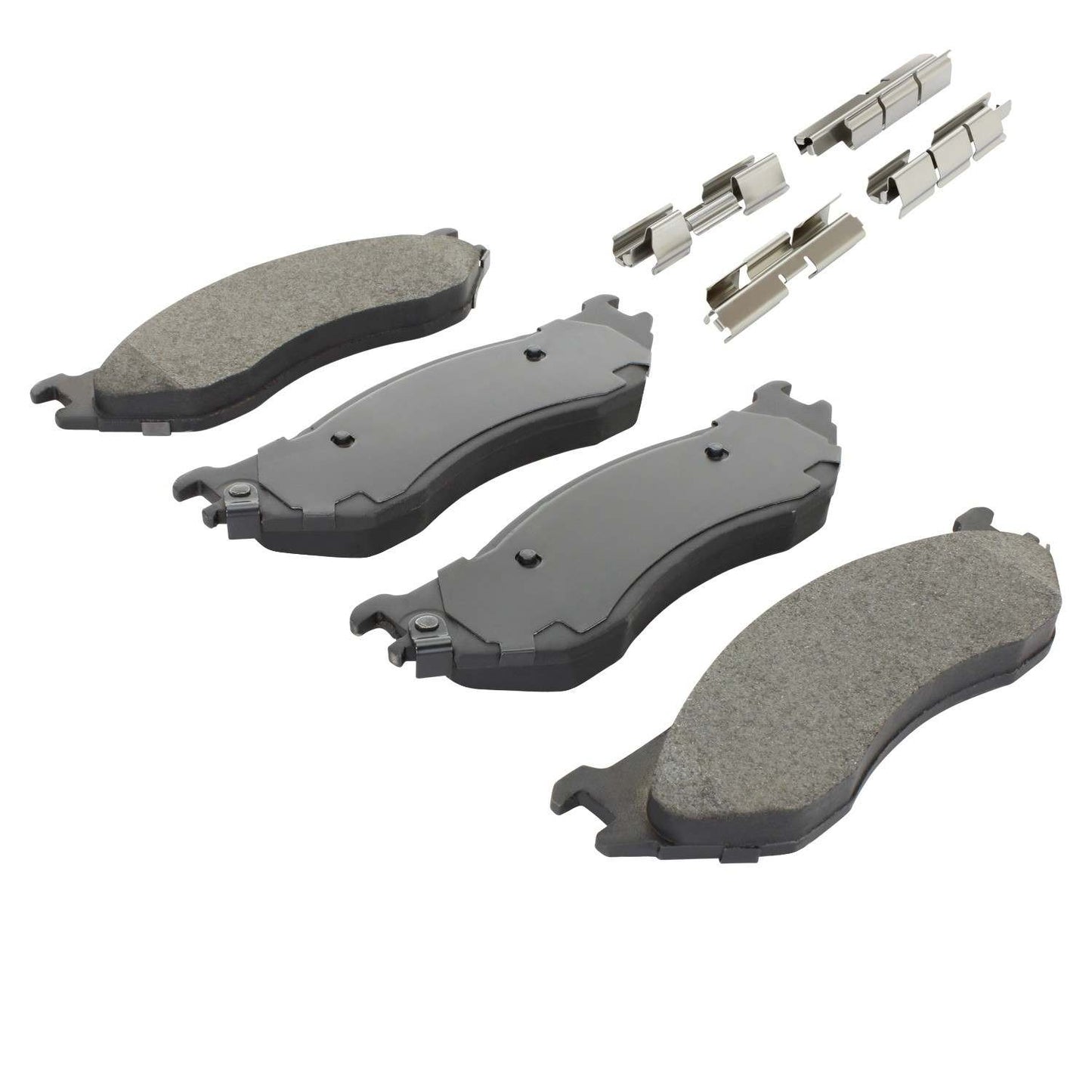 Angle View of Front Disc Brake Pad Set MPA 1002-0897M