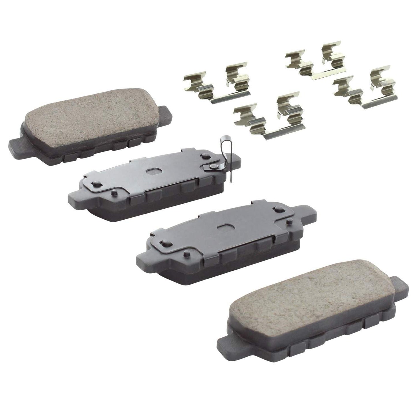 Angle View of Rear Disc Brake Pad Set MPA 1002-0905AM