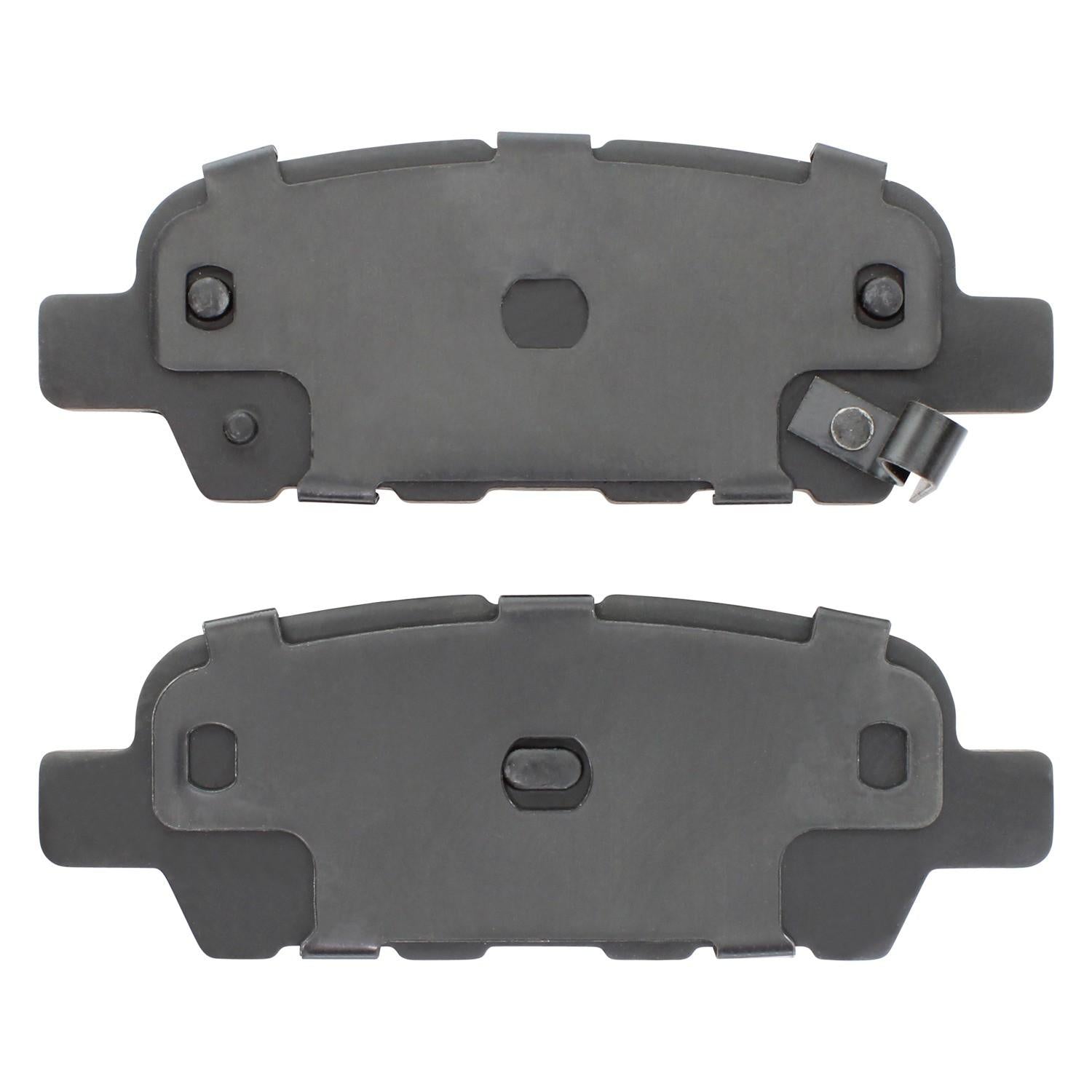 Back View of Rear Disc Brake Pad Set MPA 1002-0905AM