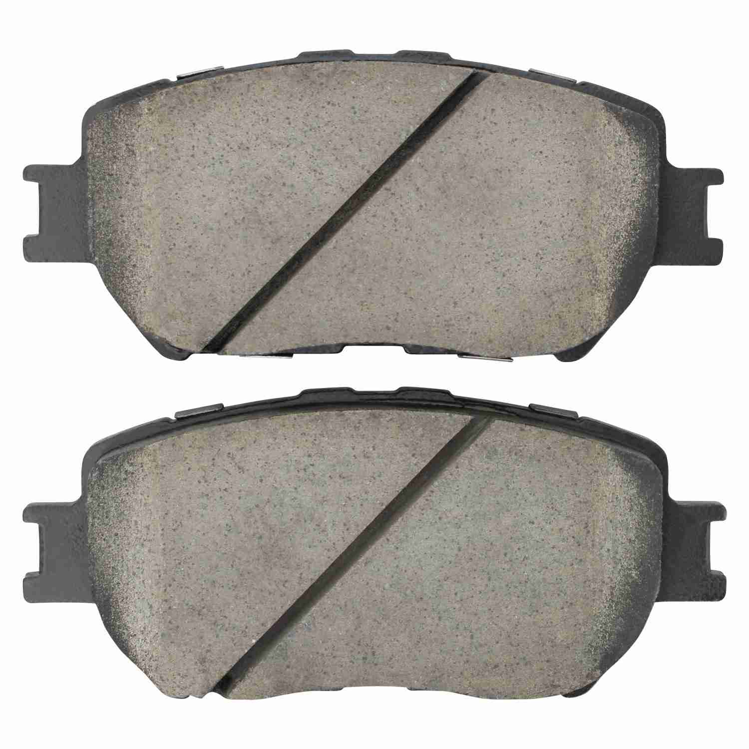 Front View of Front Disc Brake Pad Set MPA 1002-0908M