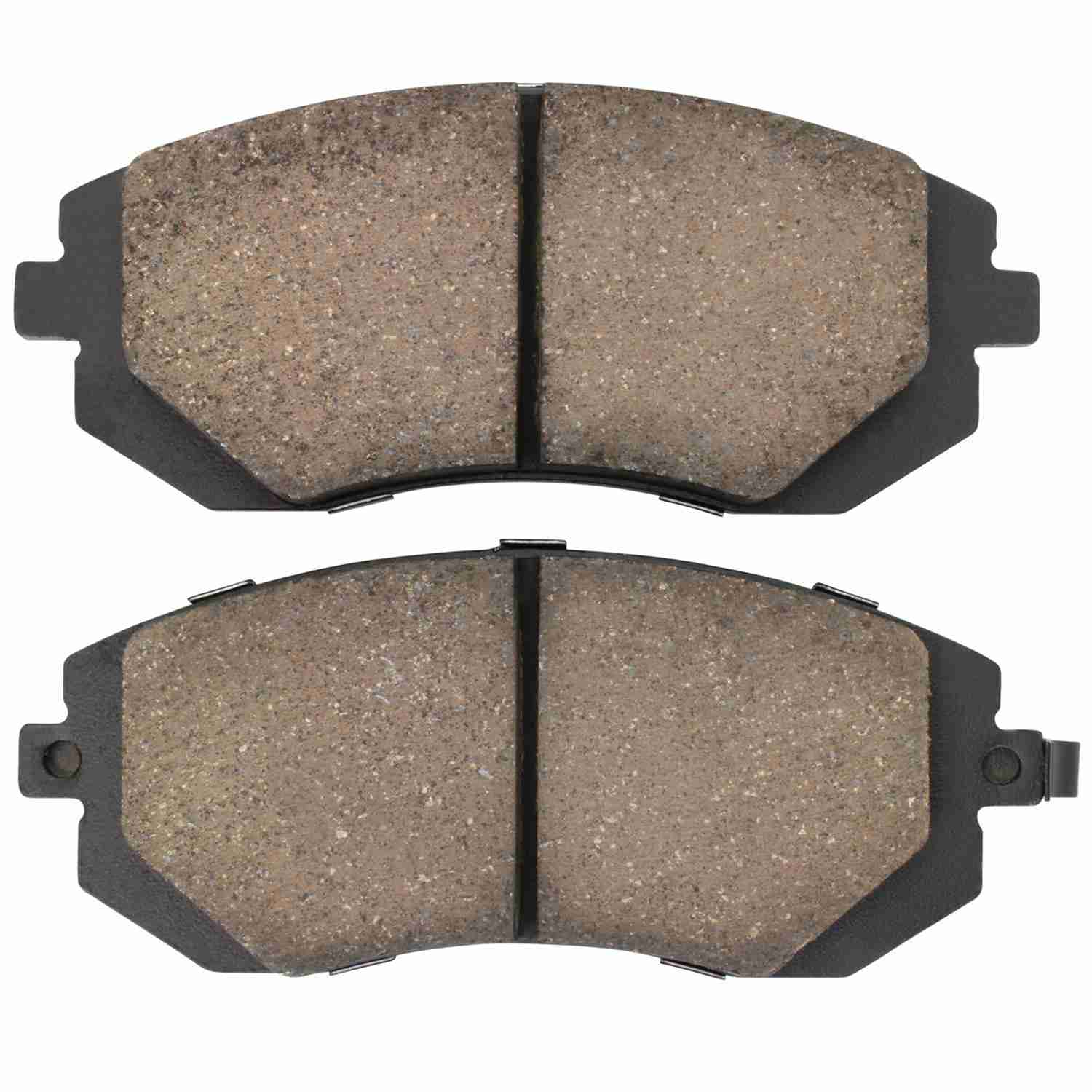 Front View of Front Disc Brake Pad Set MPA 1002-0929M