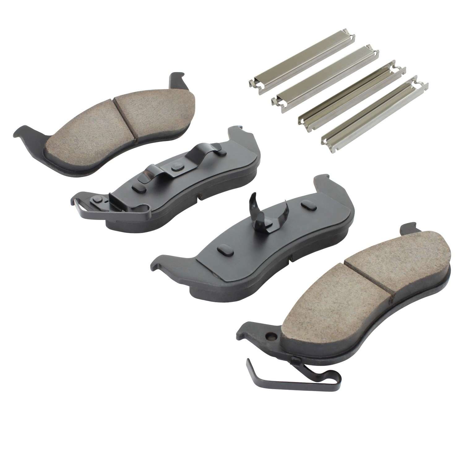 Angle View of Rear Disc Brake Pad Set MPA 1002-0932M