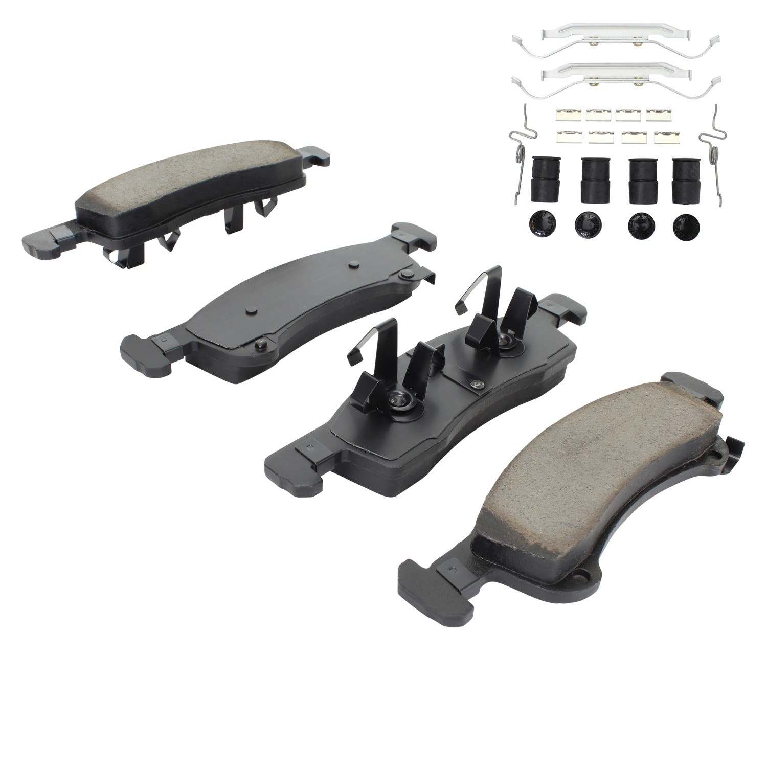 Angle View of Front Disc Brake Pad Set MPA 1002-0934M