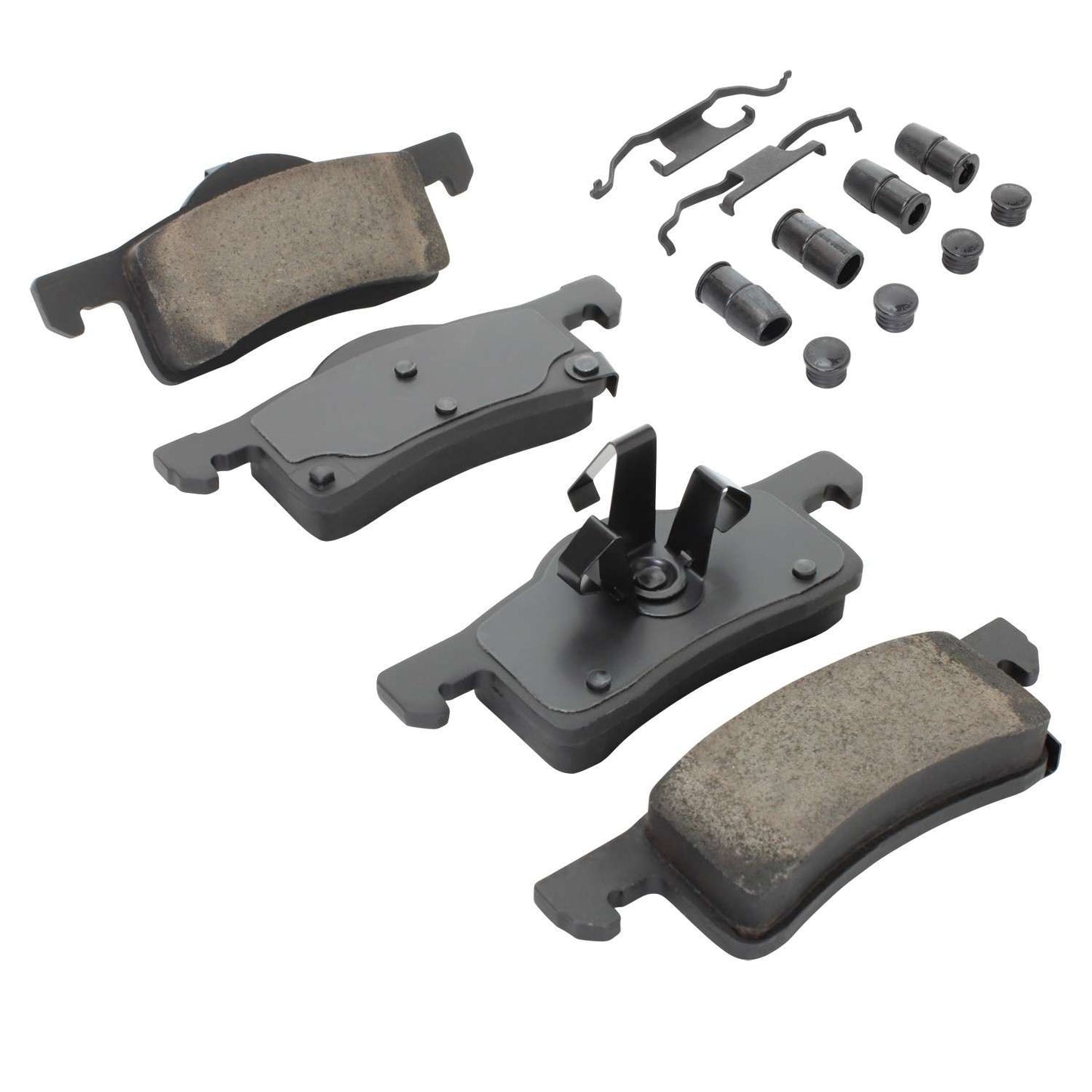 Angle View of Rear Disc Brake Pad Set MPA 1002-0935M