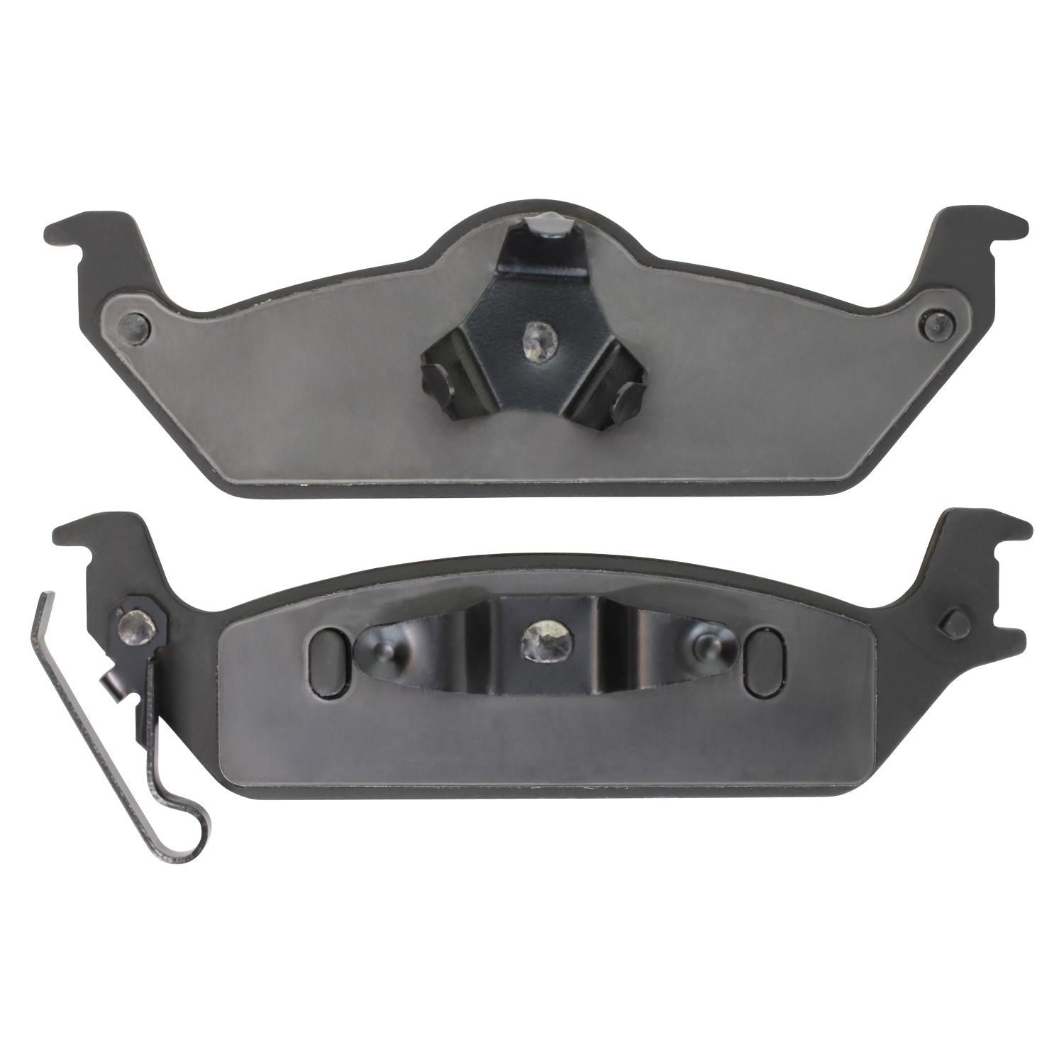 Back View of Rear Disc Brake Pad Set MPA 1002-0963M