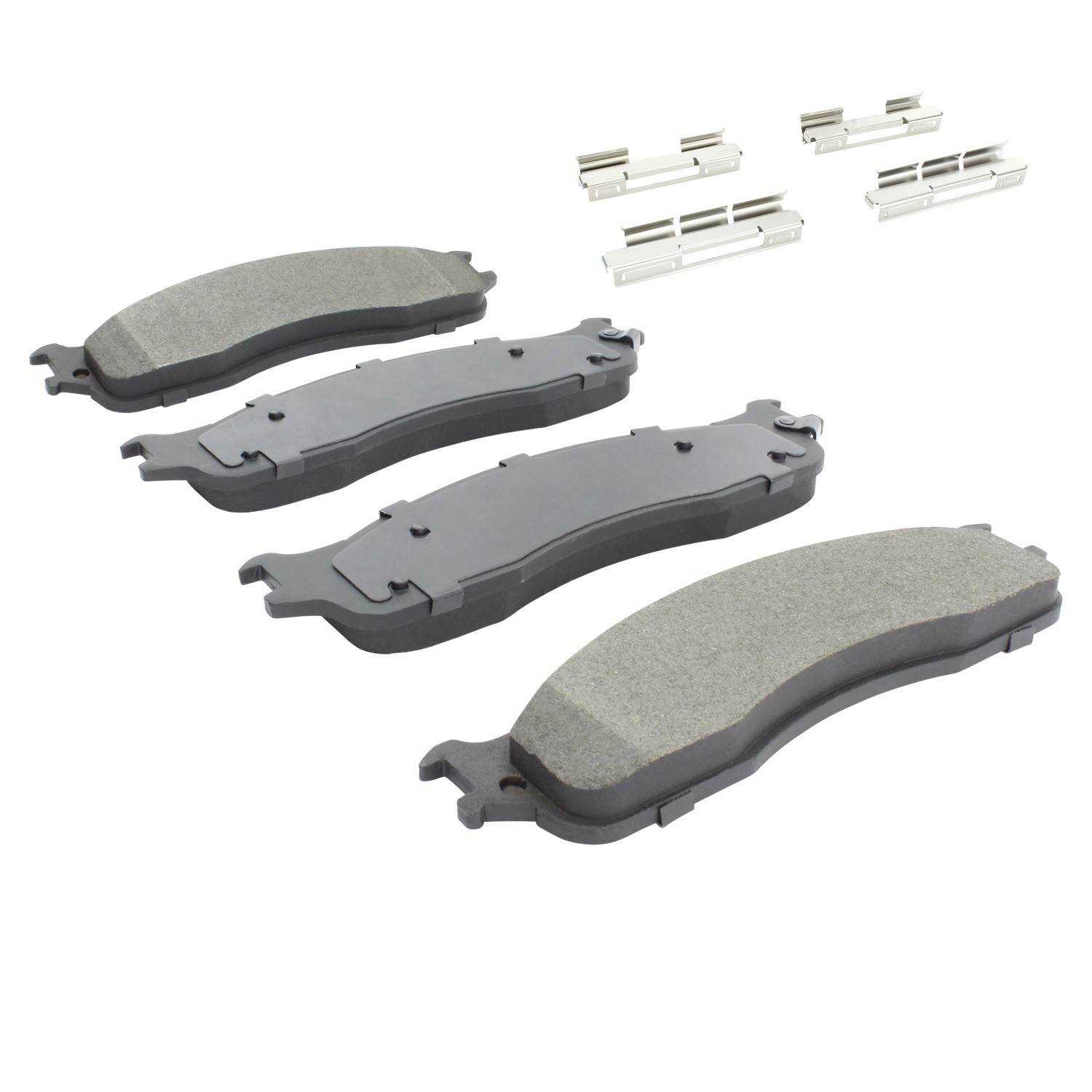 Angle View of Front Disc Brake Pad Set MPA 1002-0965M