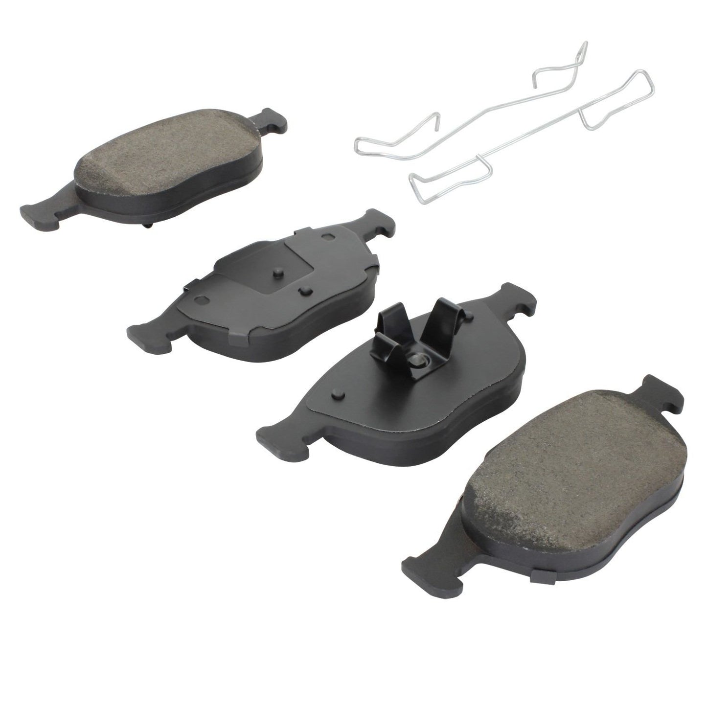 Angle View of Front Disc Brake Pad Set MPA 1002-0970M