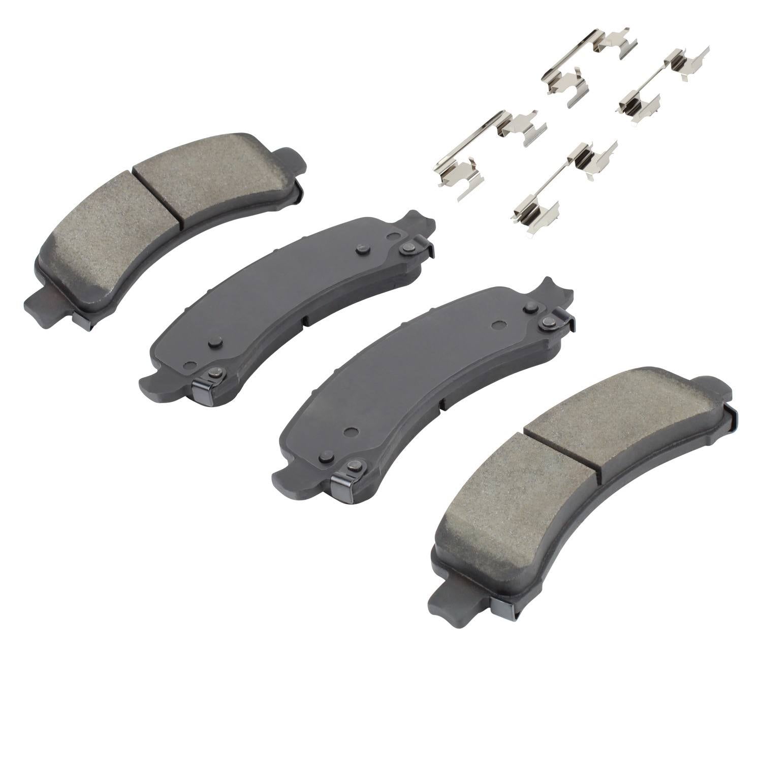 Angle View of Rear Disc Brake Pad Set MPA 1002-0974AM