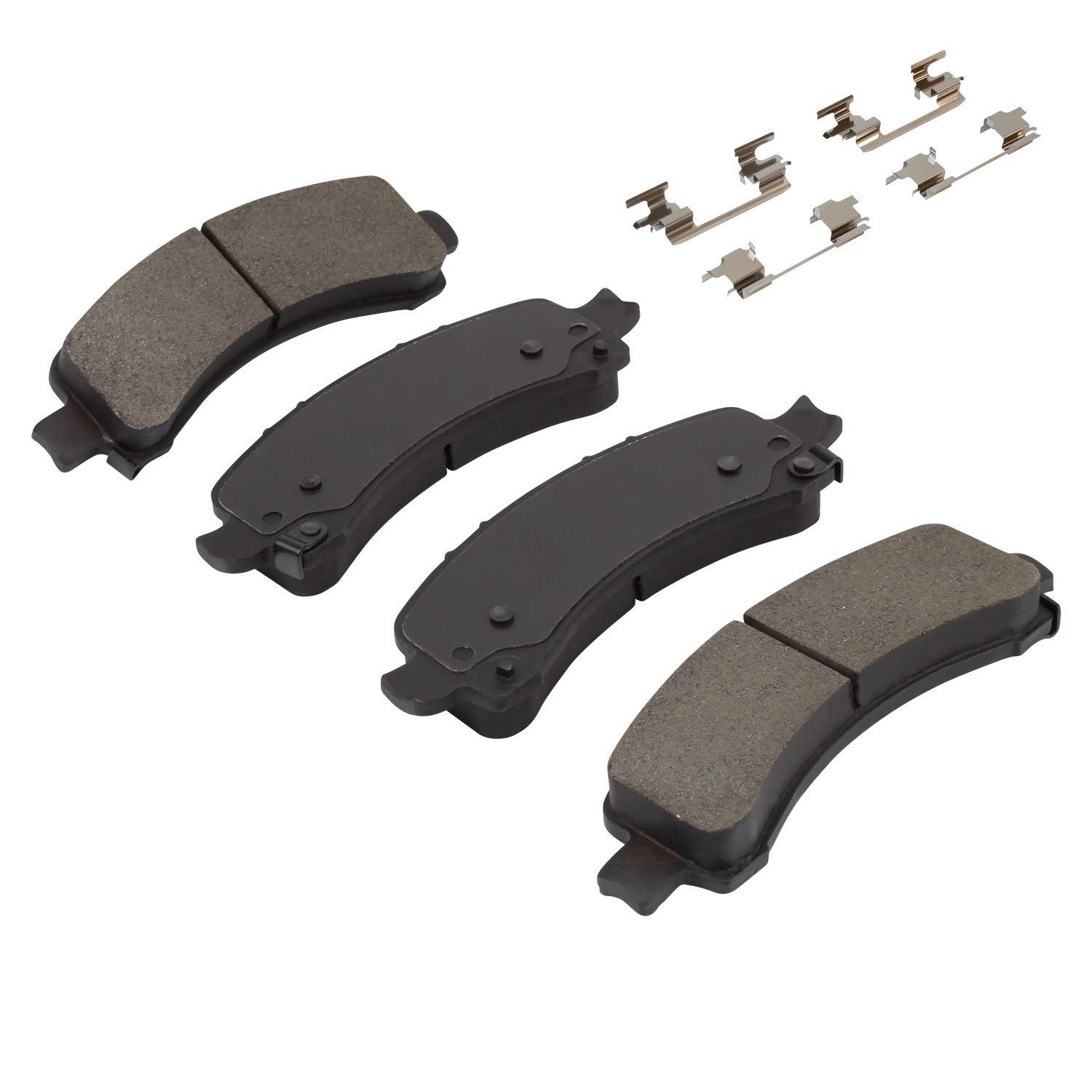 Angle View of Rear Disc Brake Pad Set MPA 1002-0974M