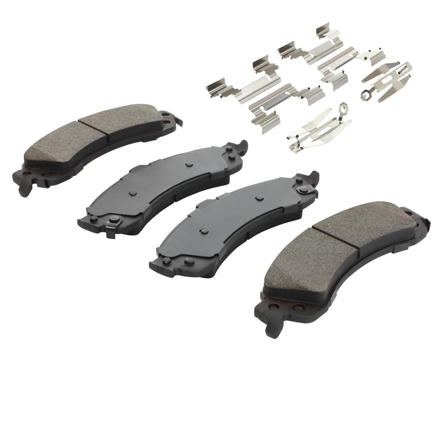 Angle View of Rear Disc Brake Pad Set MPA 1002-0975M