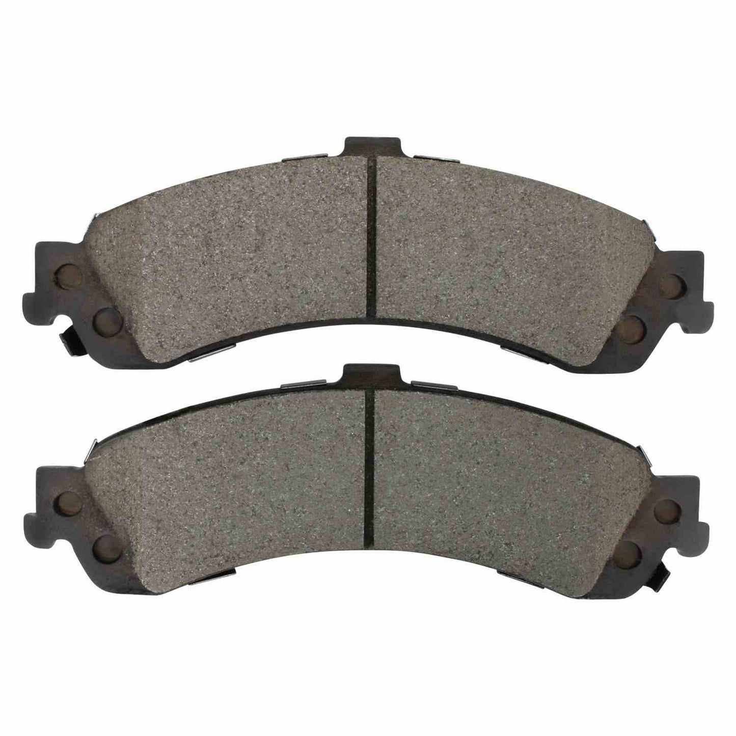 Front View of Rear Disc Brake Pad Set MPA 1002-0975M