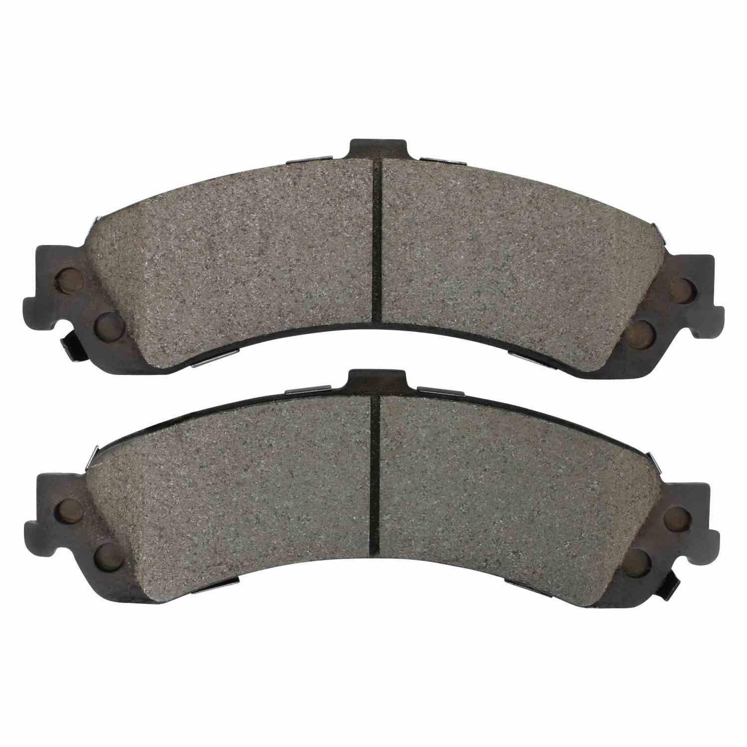 Front View of Rear Disc Brake Pad Set MPA 1002-0975M