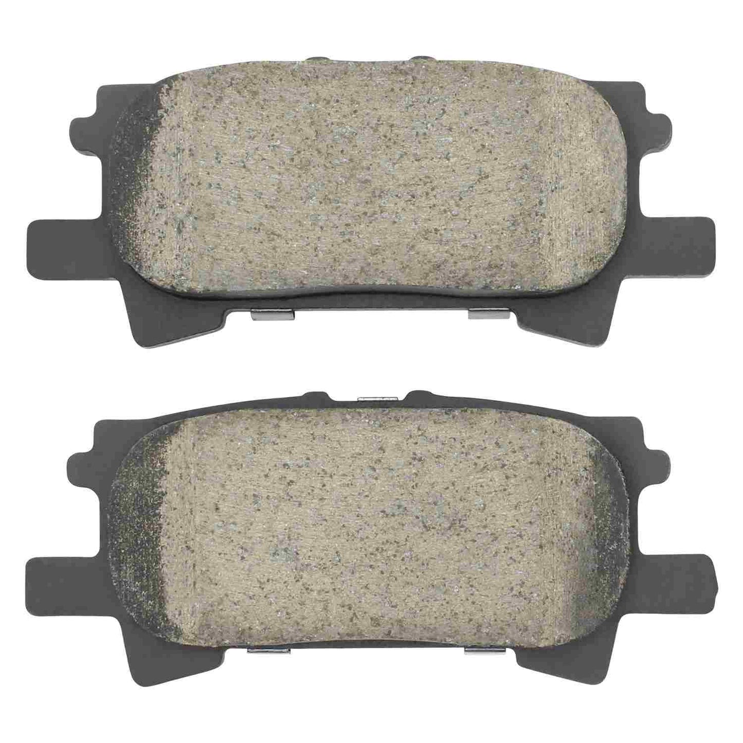 Front View of Rear Disc Brake Pad Set MPA 1002-0996M