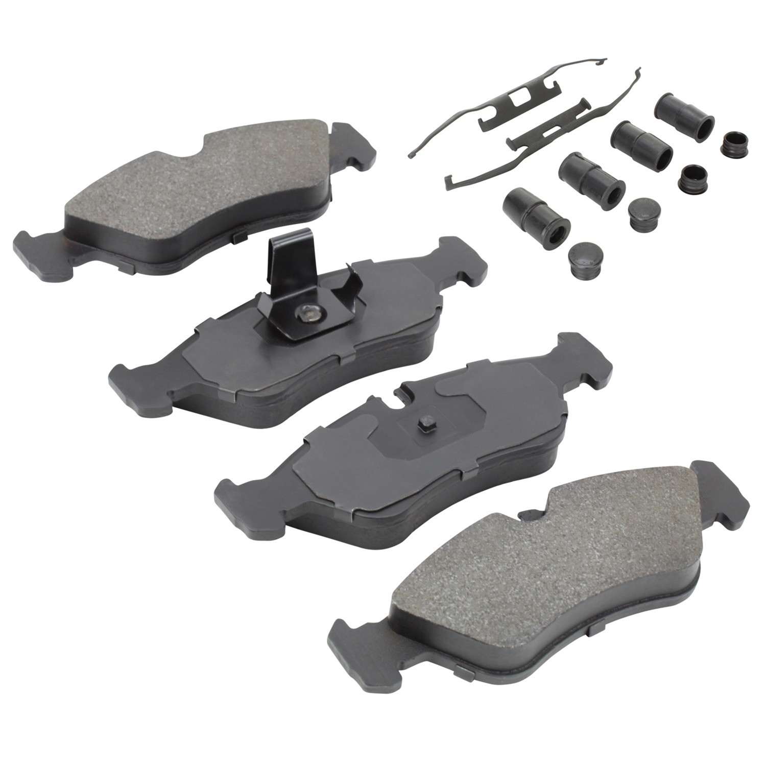 Angle View of Rear Disc Brake Pad Set MPA 1002-1006M