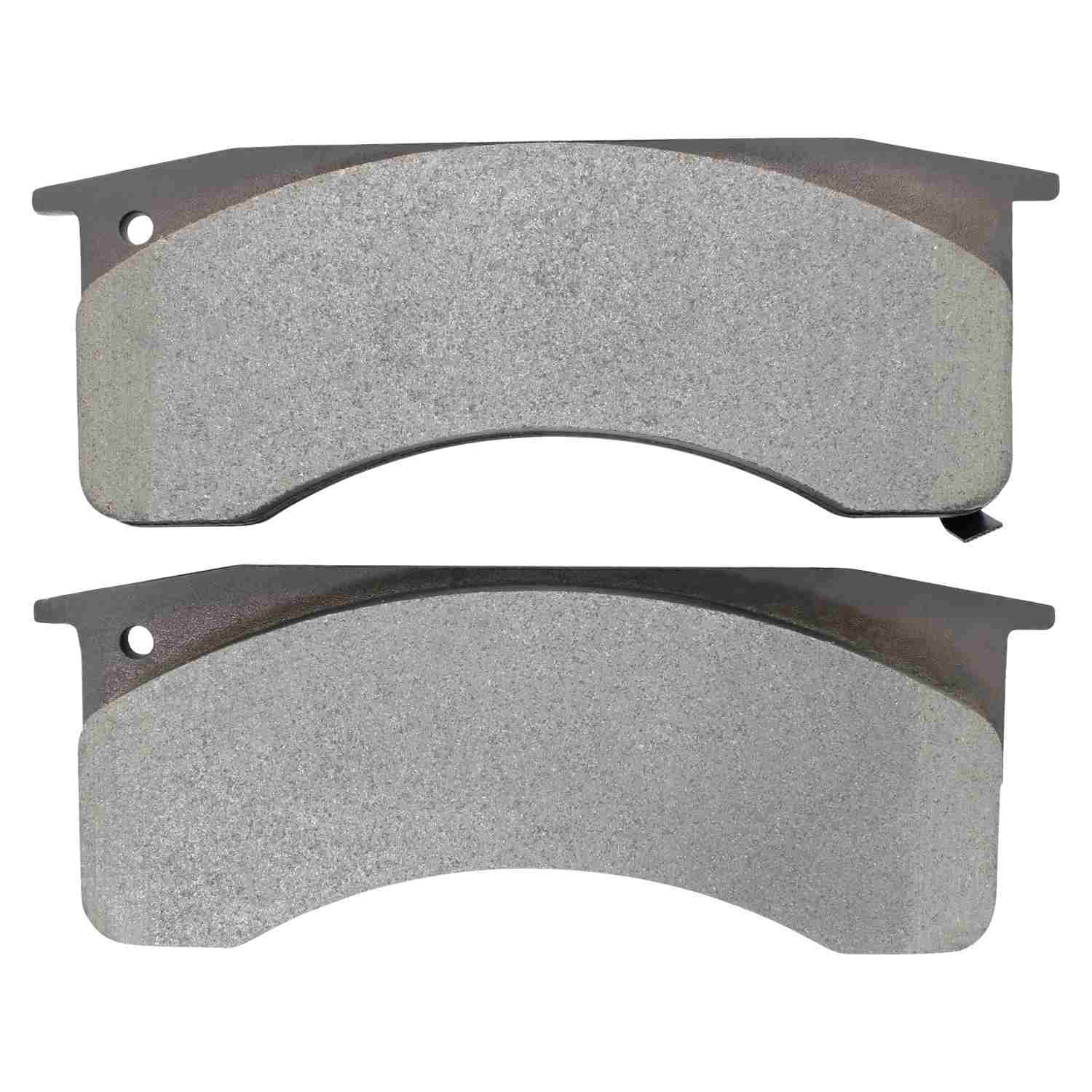 Front View of Rear Disc Brake Pad Set MPA 1002-1032M