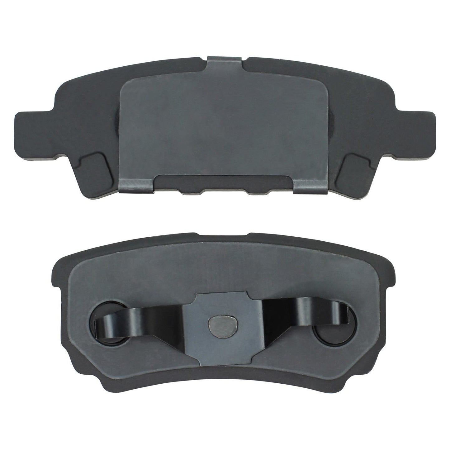 Back View of Rear Disc Brake Pad Set MPA 1002-1037M