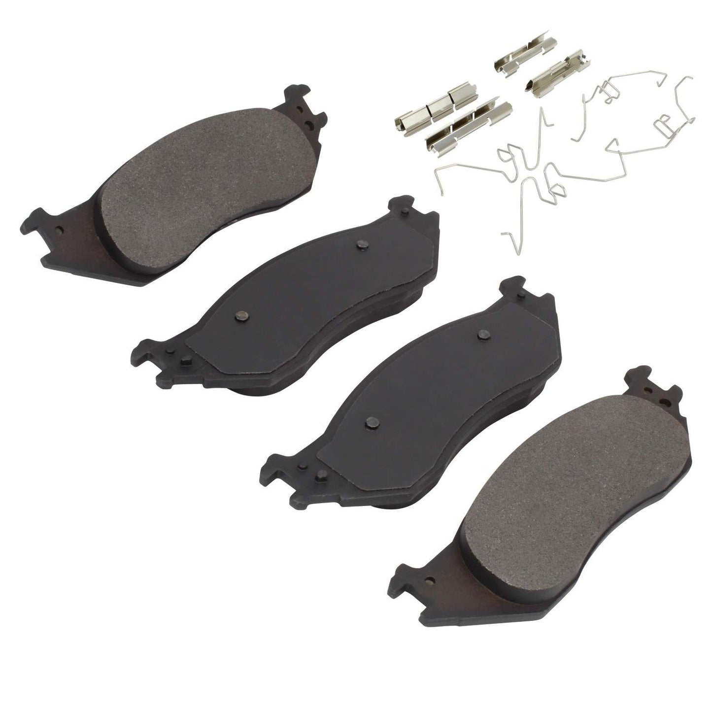 Angle View of Front Disc Brake Pad Set MPA 1002-1045M