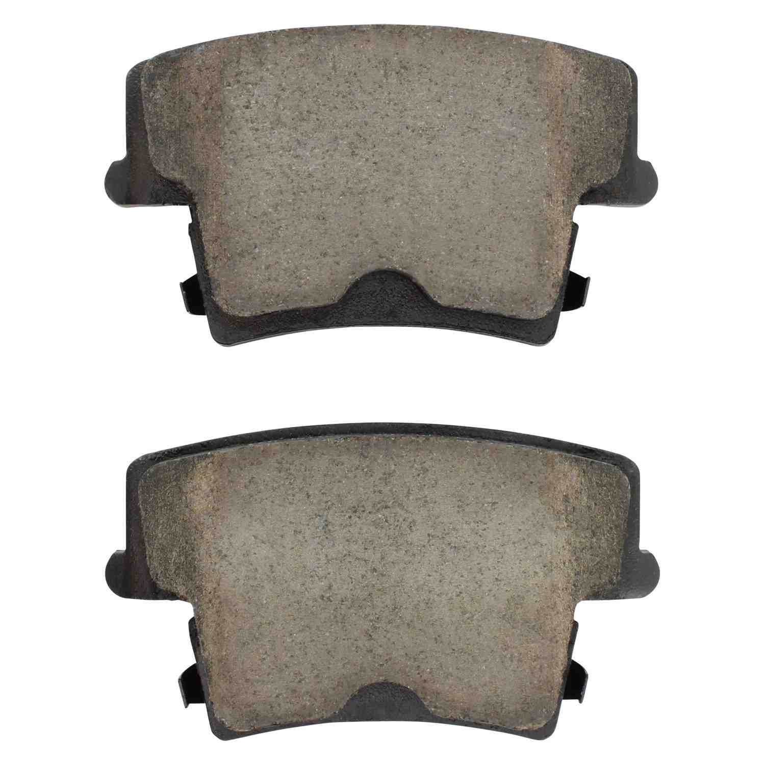 Front View of Rear Disc Brake Pad Set MPA 1002-1057BM