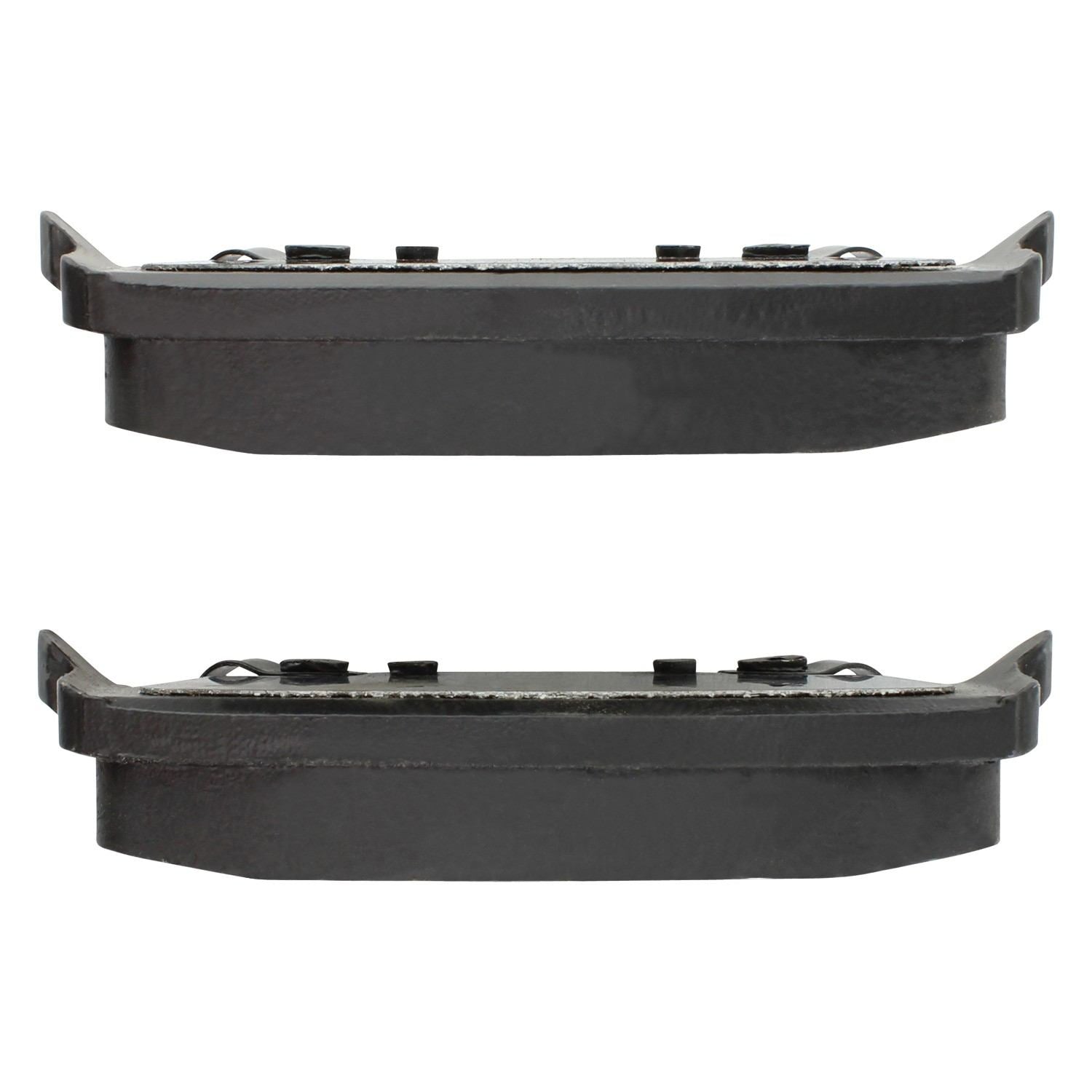 Top View of Rear Disc Brake Pad Set MPA 1002-1057BM