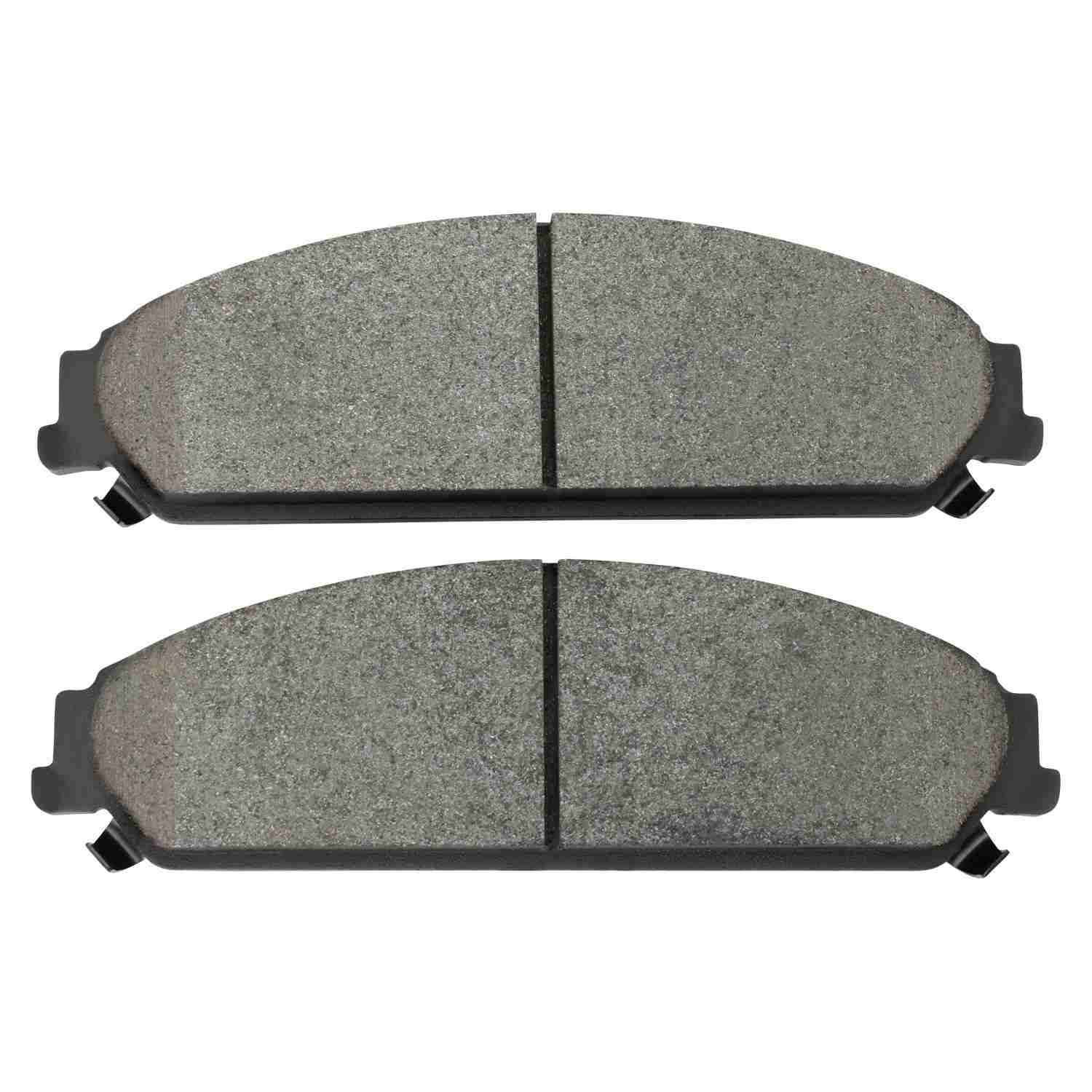 Front View of Front Disc Brake Pad Set MPA 1002-1058M