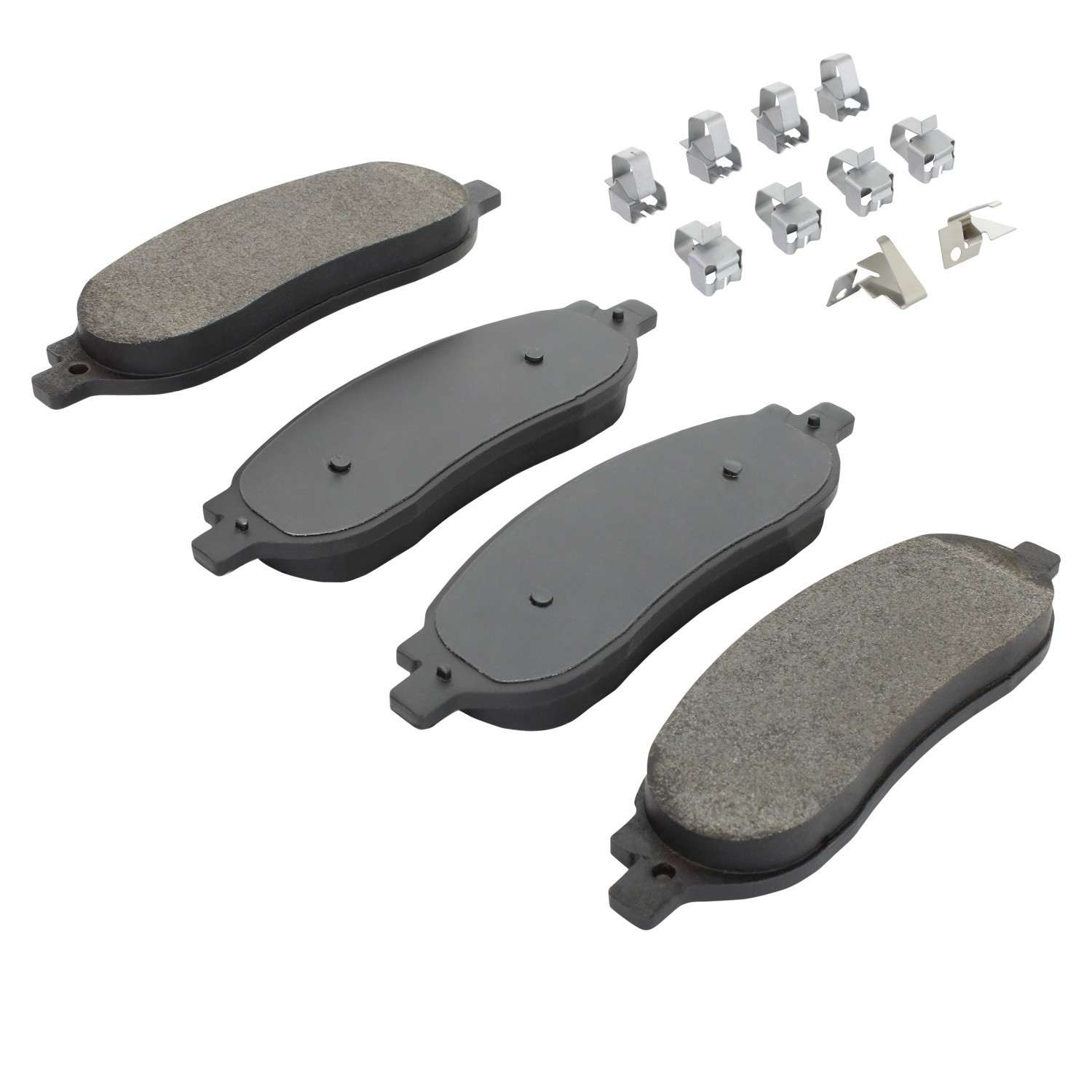 Angle View of Rear Disc Brake Pad Set MPA 1002-1068M