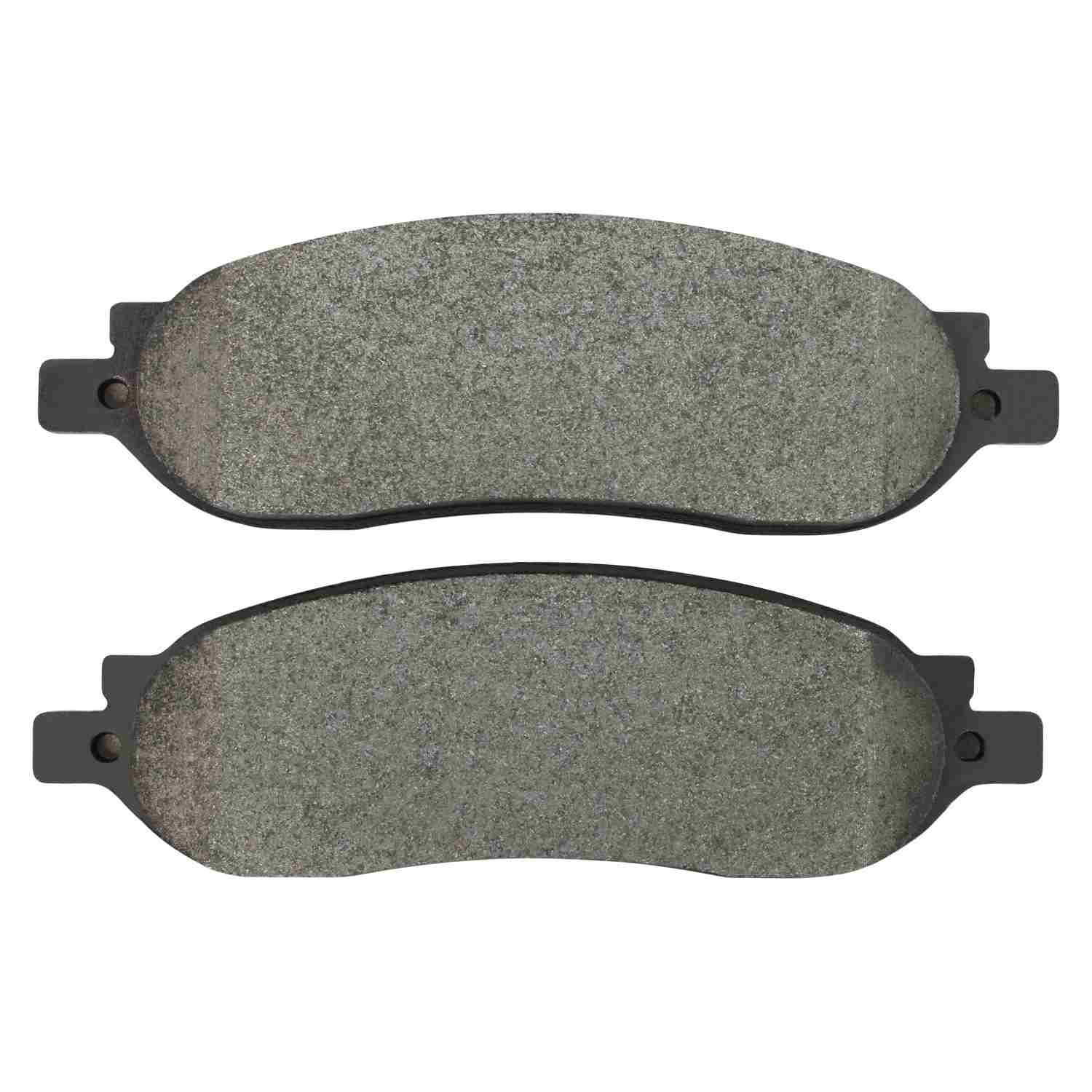 Front View of Rear Disc Brake Pad Set MPA 1002-1068M