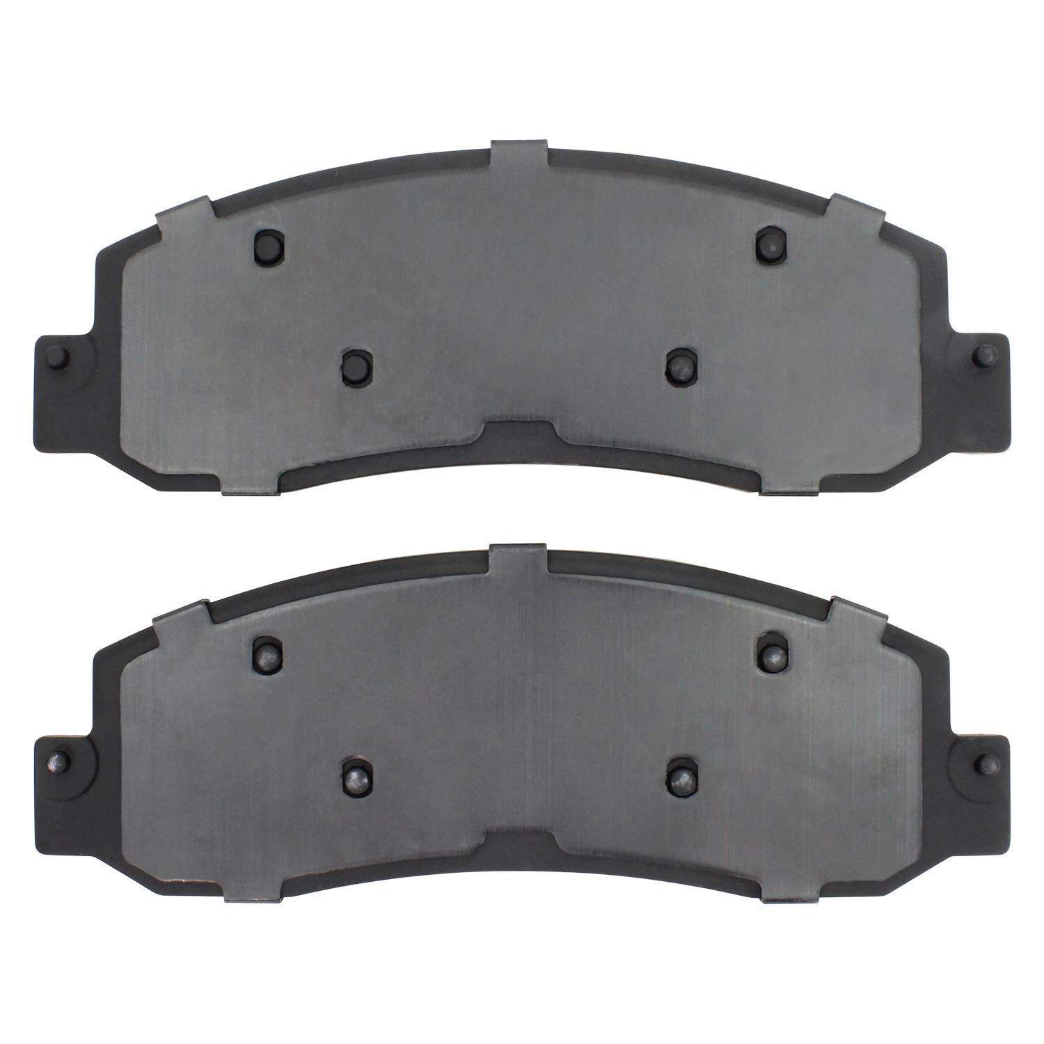 Back View of Front Disc Brake Pad Set MPA 1002-1069M