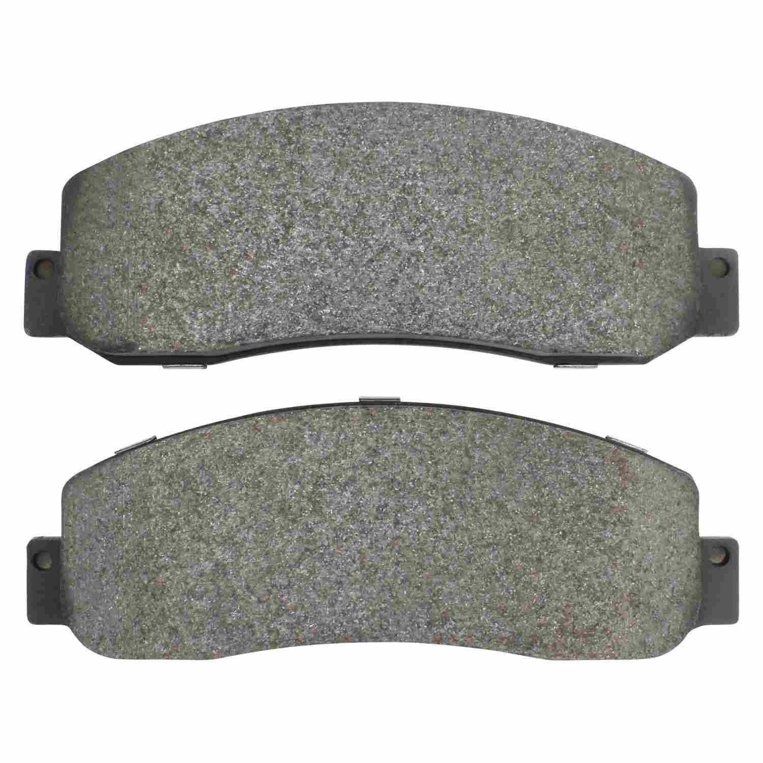 Front View of Front Disc Brake Pad Set MPA 1002-1069M