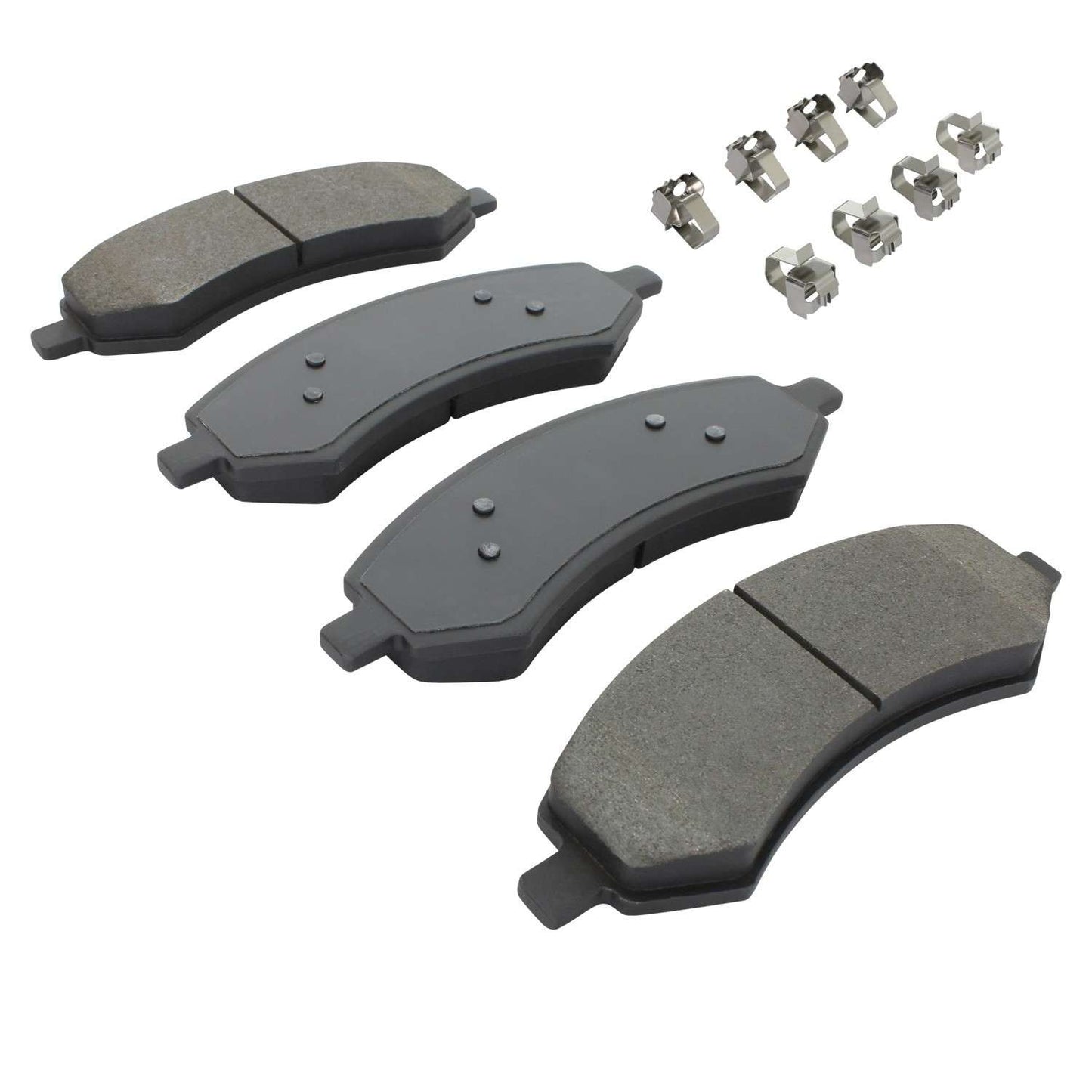 Angle View of Front Disc Brake Pad Set MPA 1002-1084M