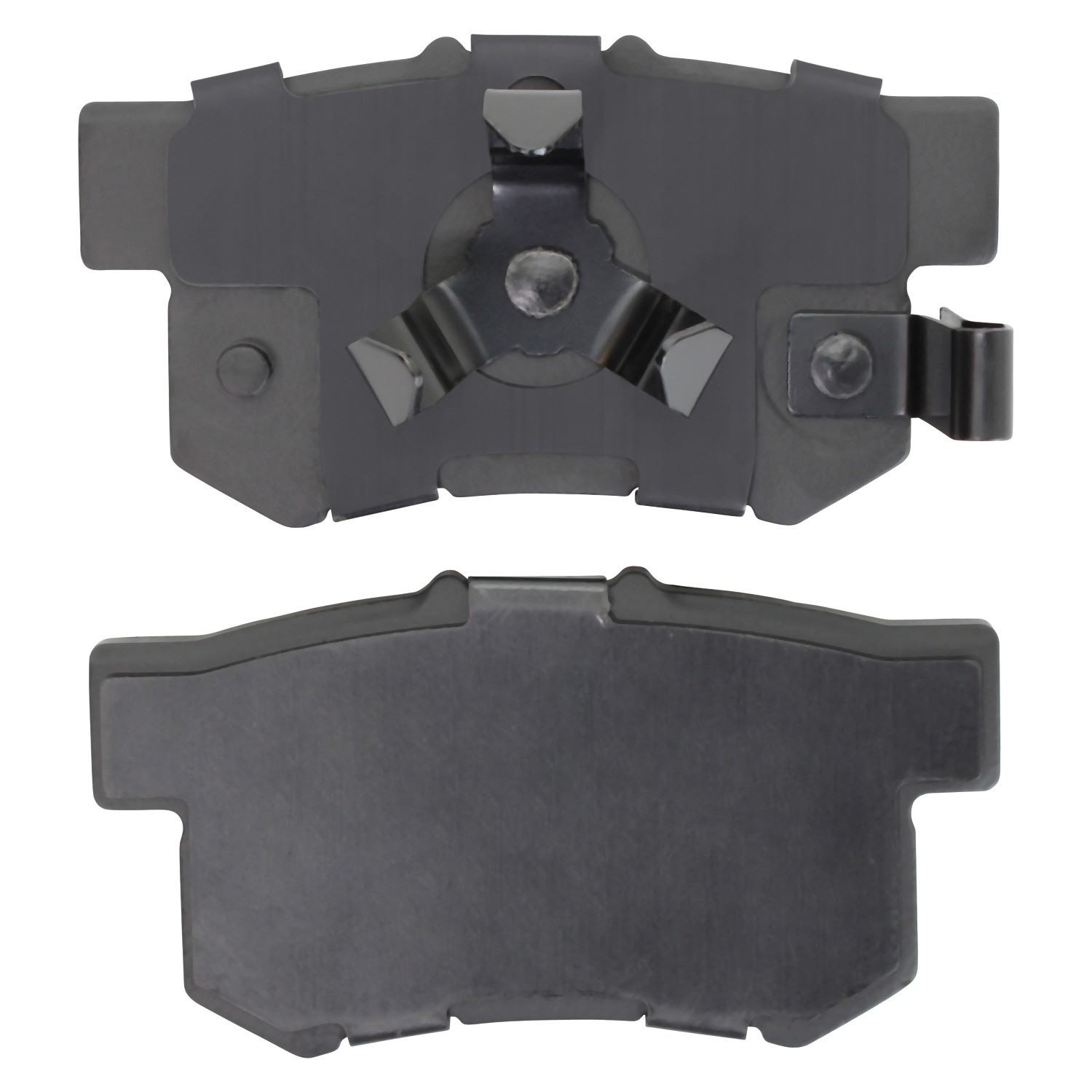 Back View of Rear Disc Brake Pad Set MPA 1002-1086M