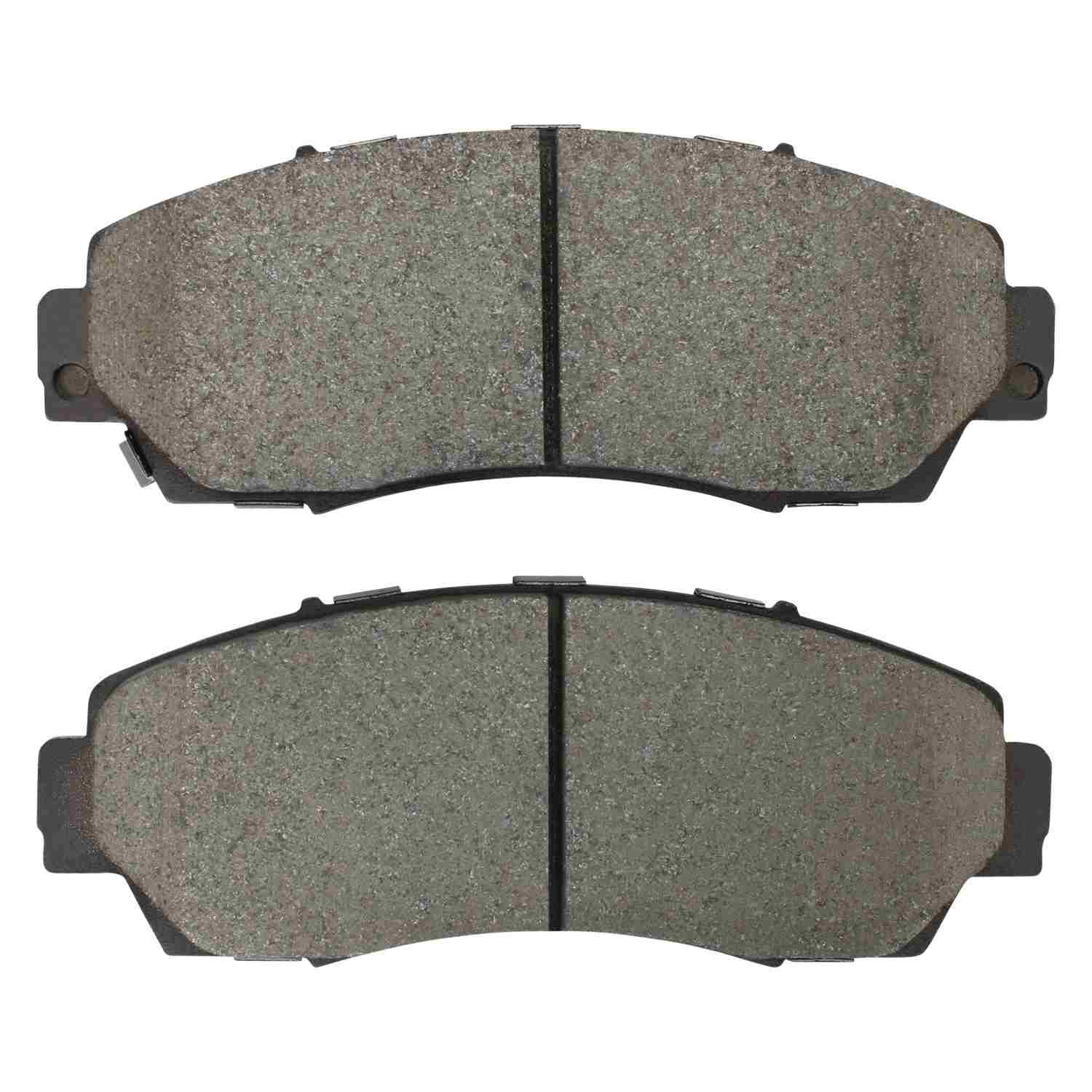 Front View of Front Disc Brake Pad Set MPA 1002-1089M